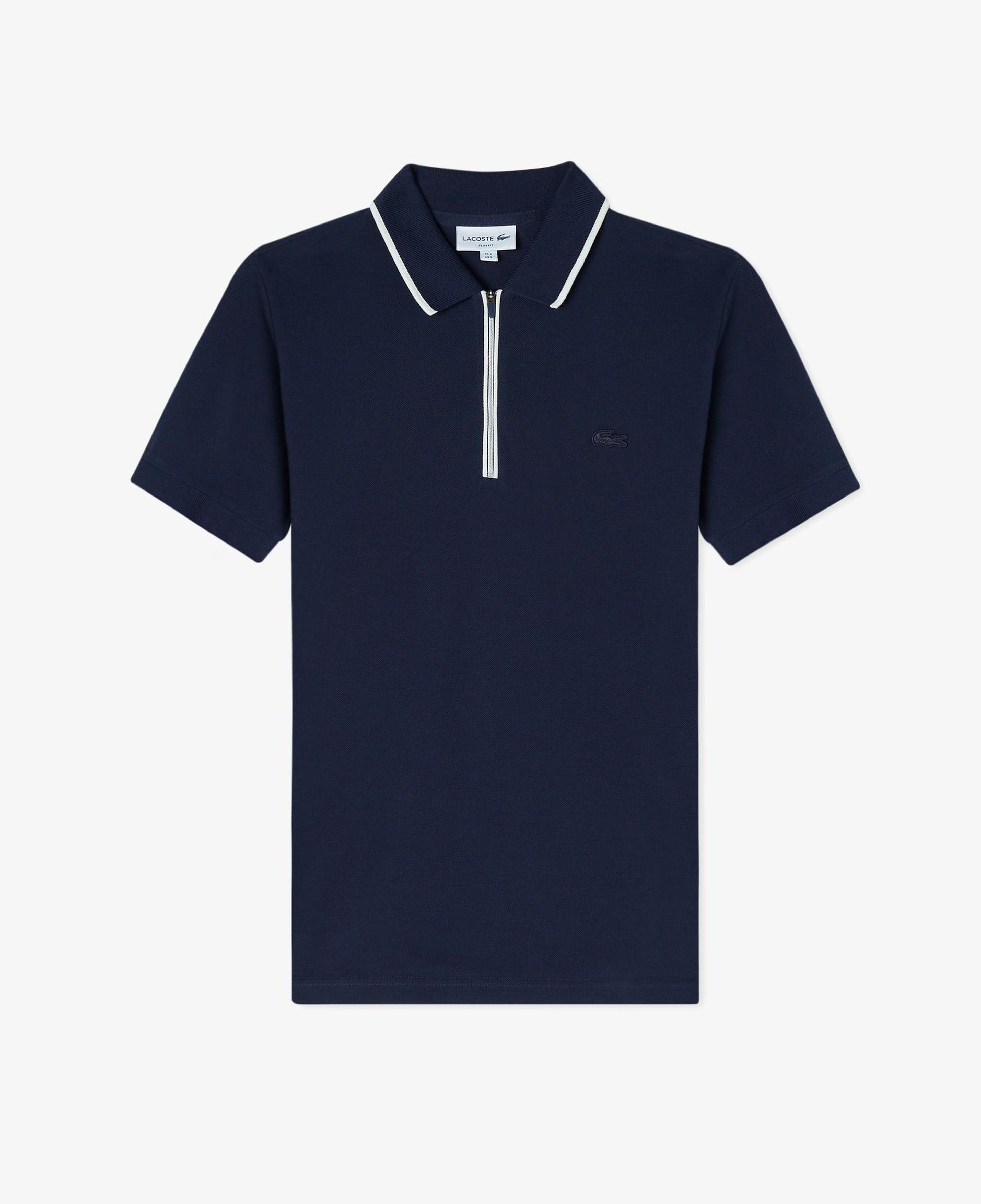 Erkek Slim Fit Lacivert Polo