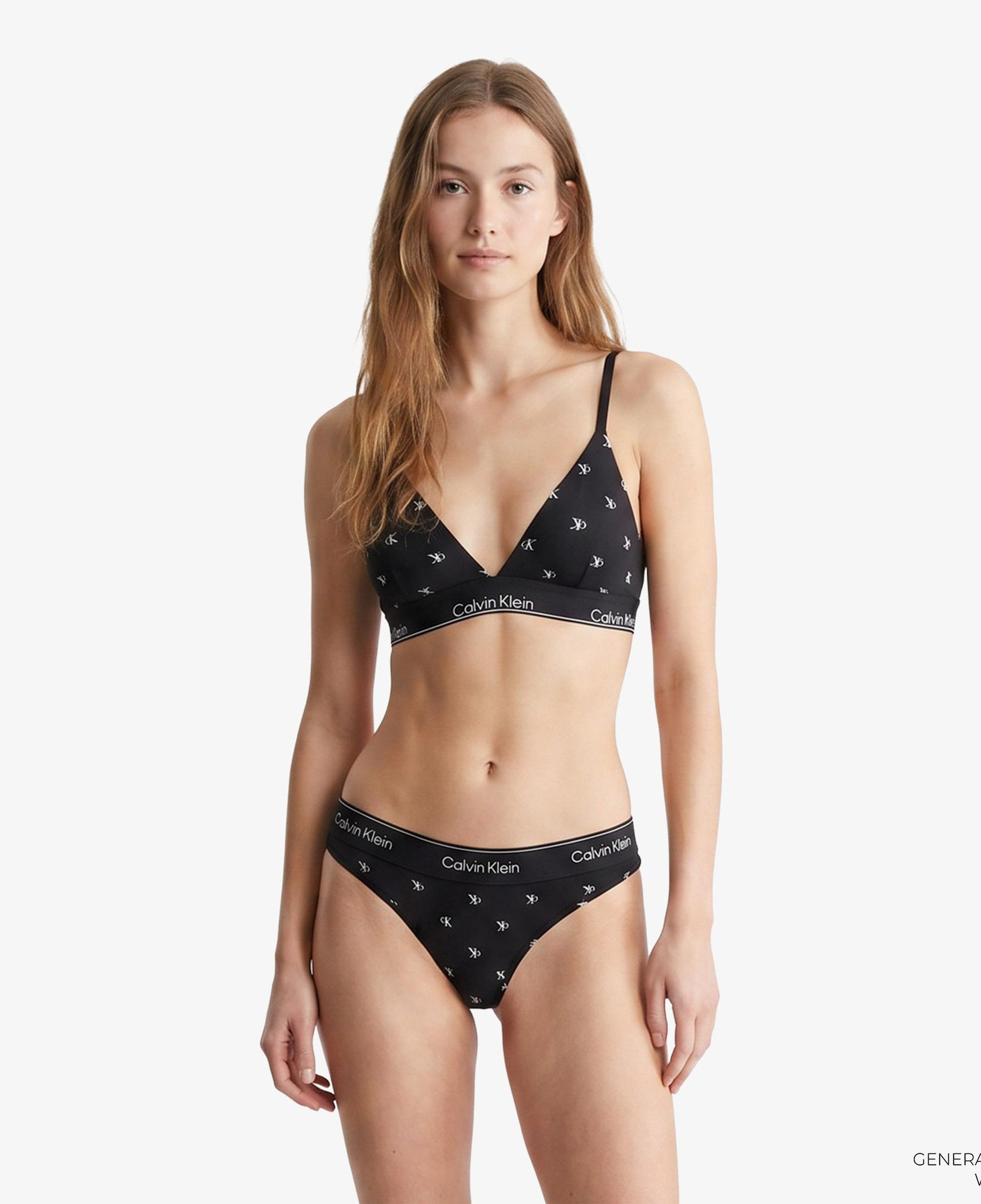 Calvin Klein Lightly Lined Modal Kadın Siyah Bra