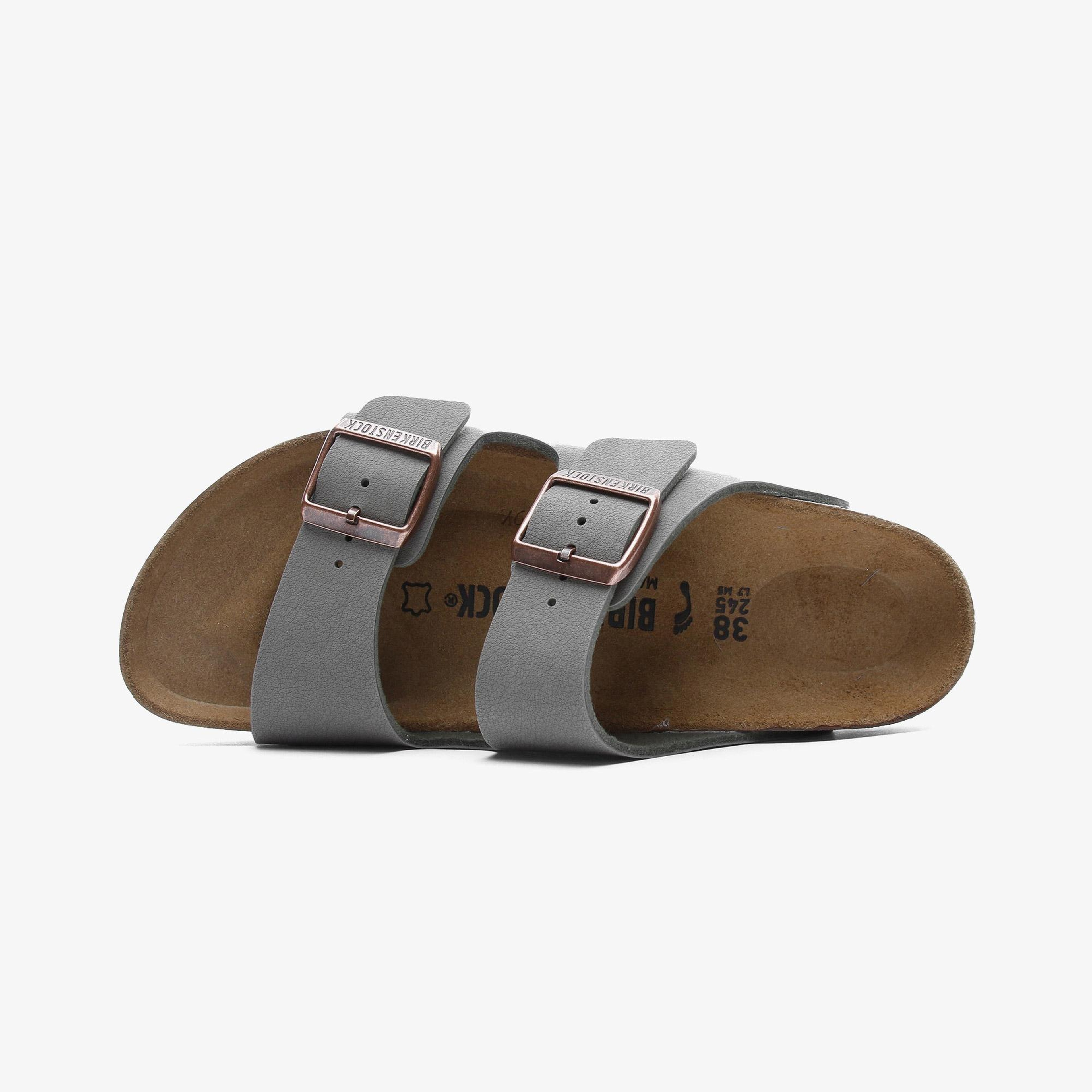 Birkenstock Arizona Bf Unisex Gri Sandalet