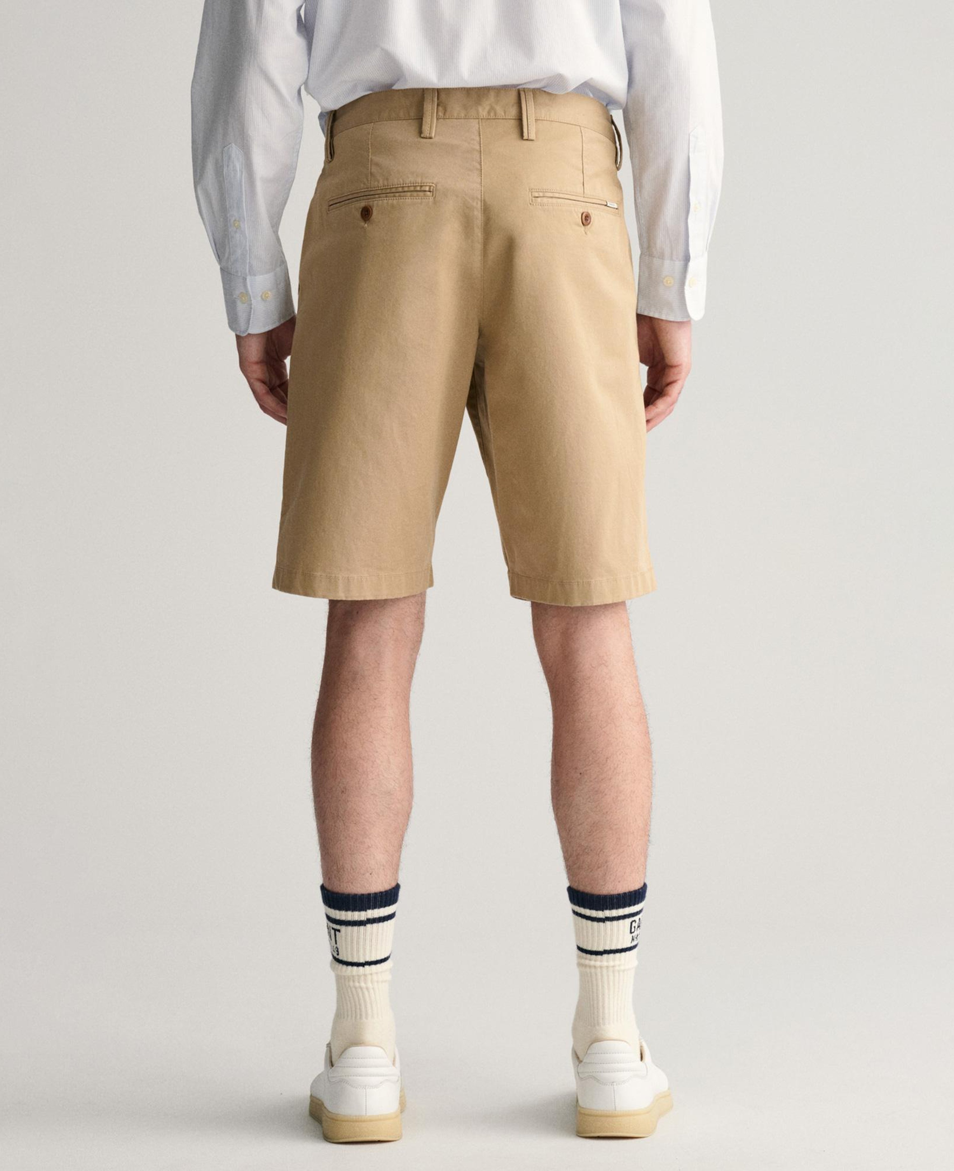 Gant Erkek Bej Relaxed Fit Chino Şort