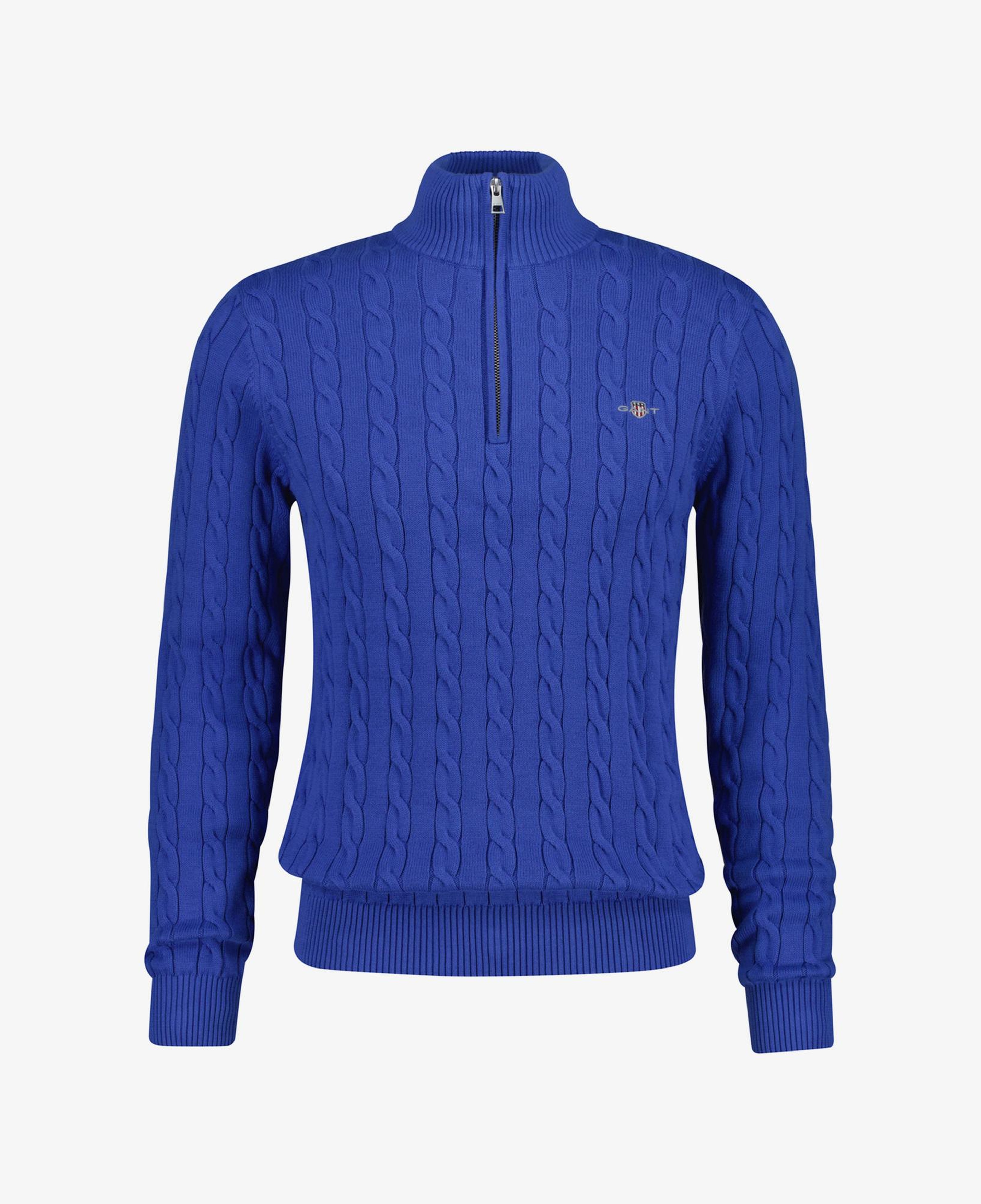 GANT Erkek Mavi Regular Fit Kazak