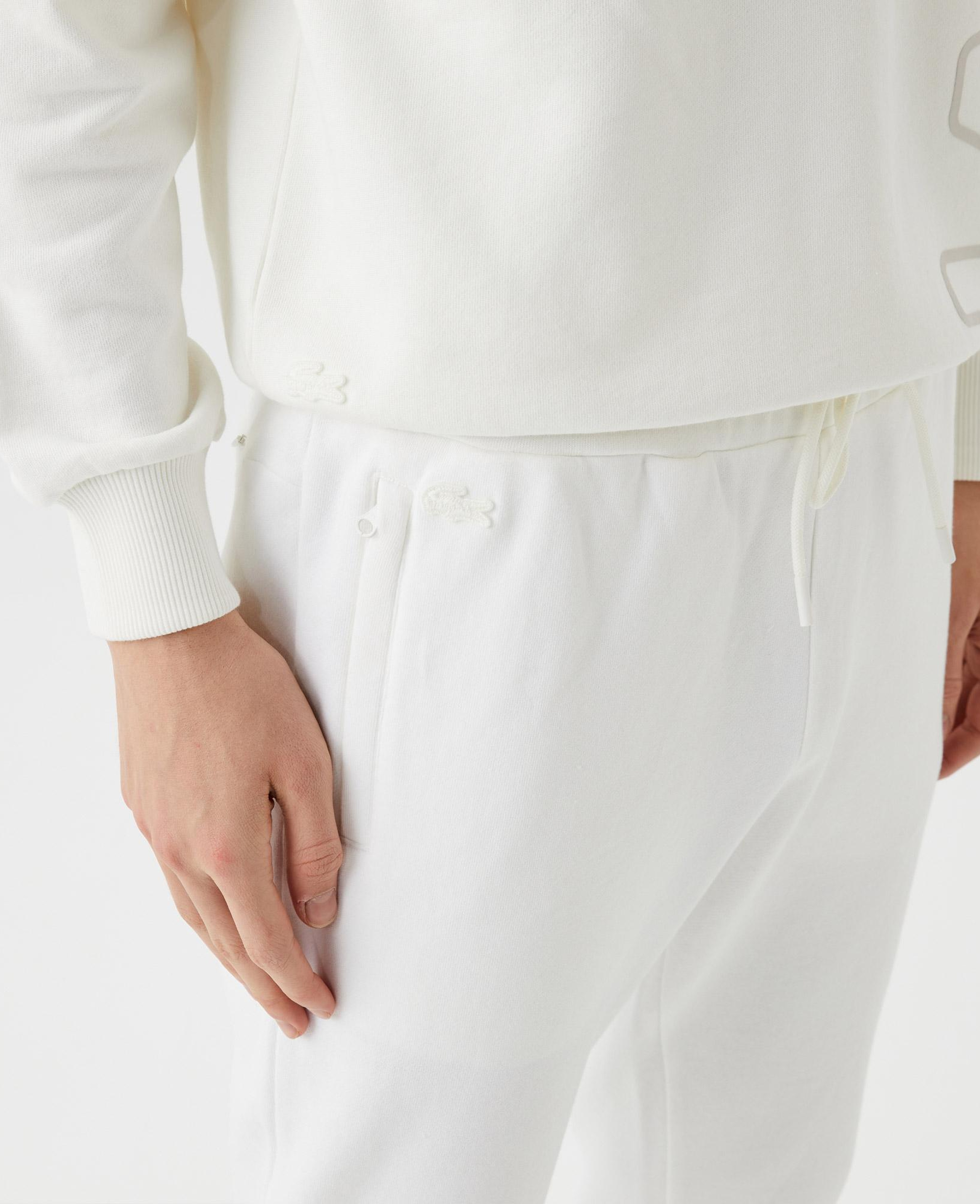 Lacoste Slim Fit Erkek Beyaz Eşofman Altı