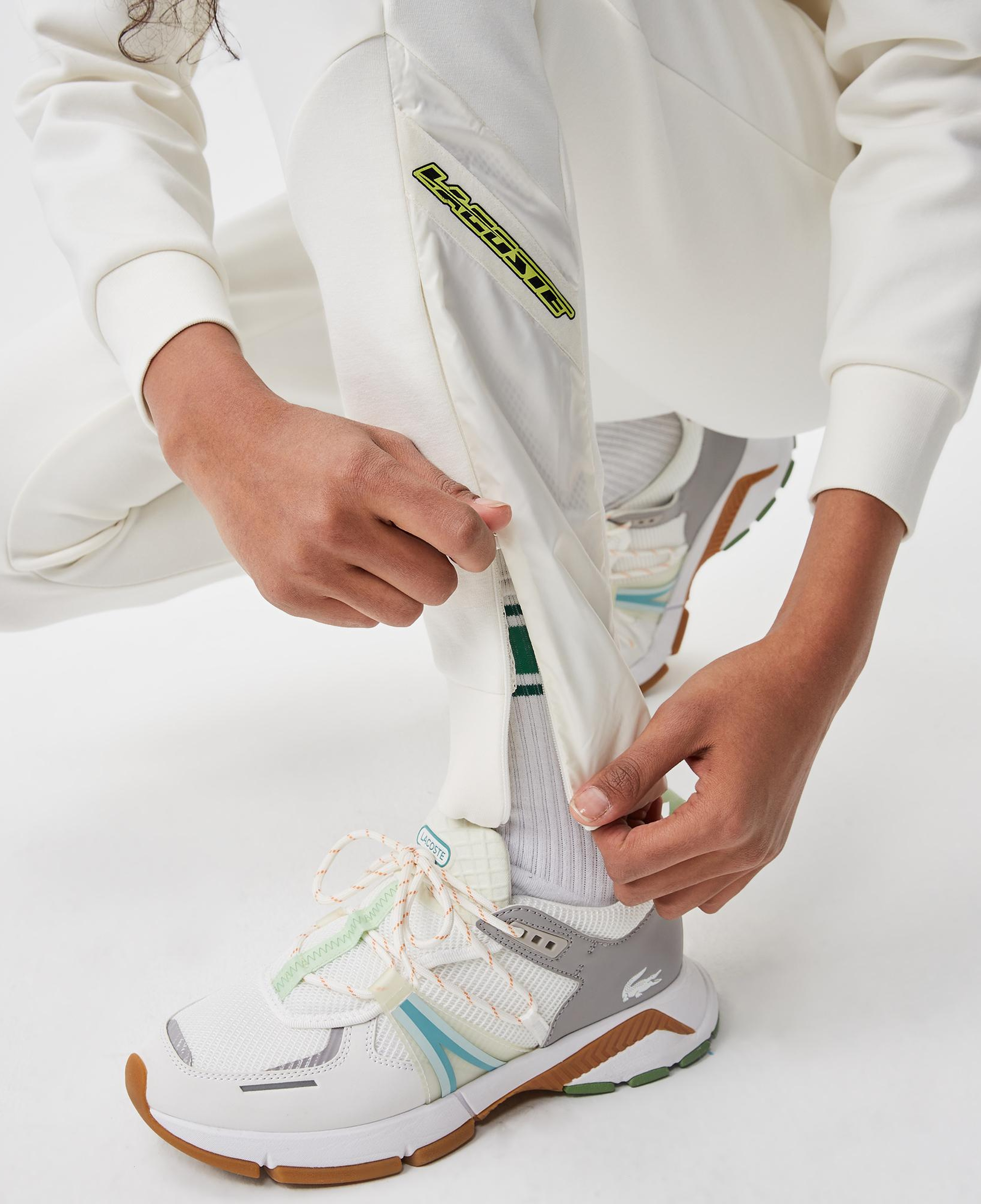 Kadın Regular Fit Baskılı Beyaz Eşofman Altı
