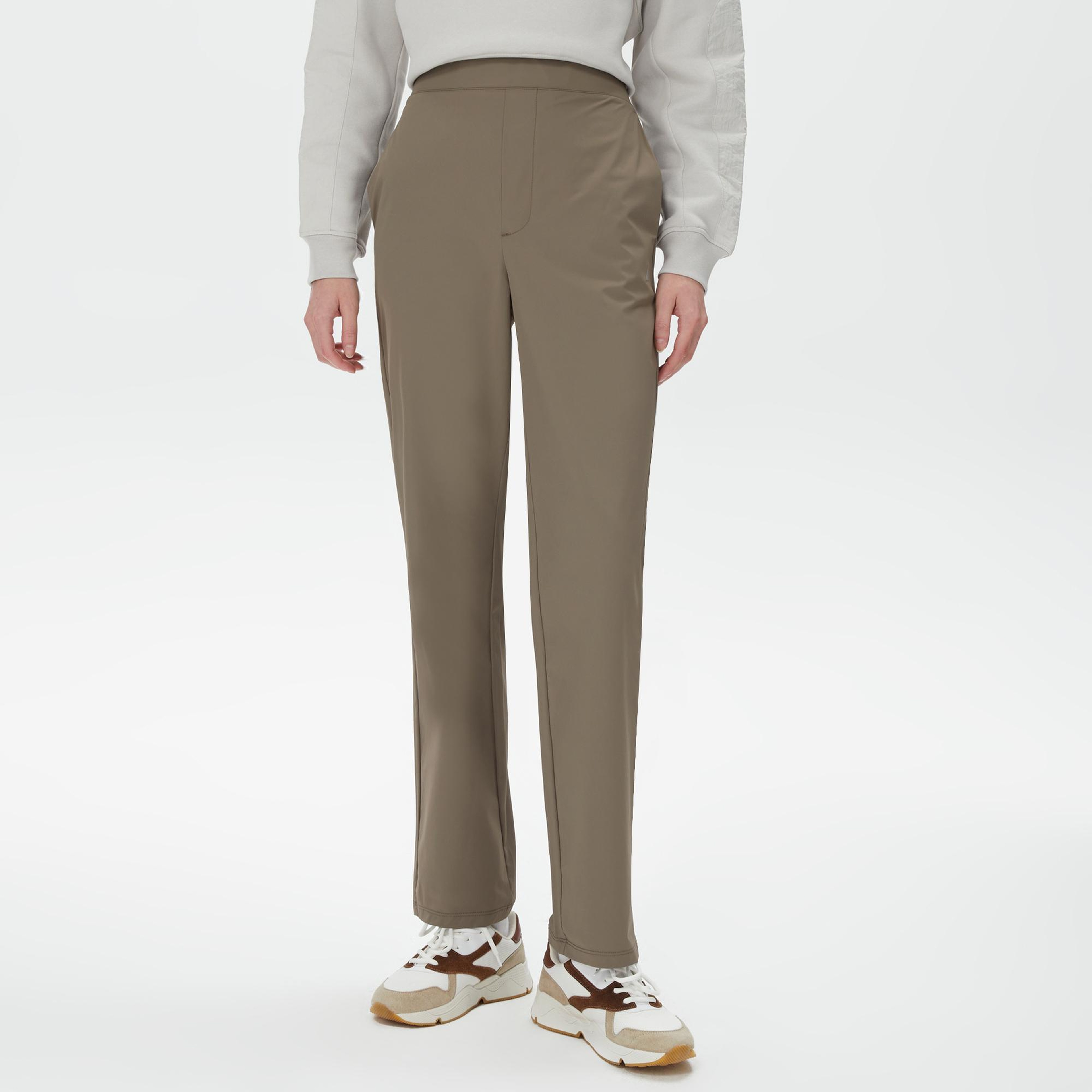 Nautica Kadın Kırık Beyaz Relaxed Fit Pantolon