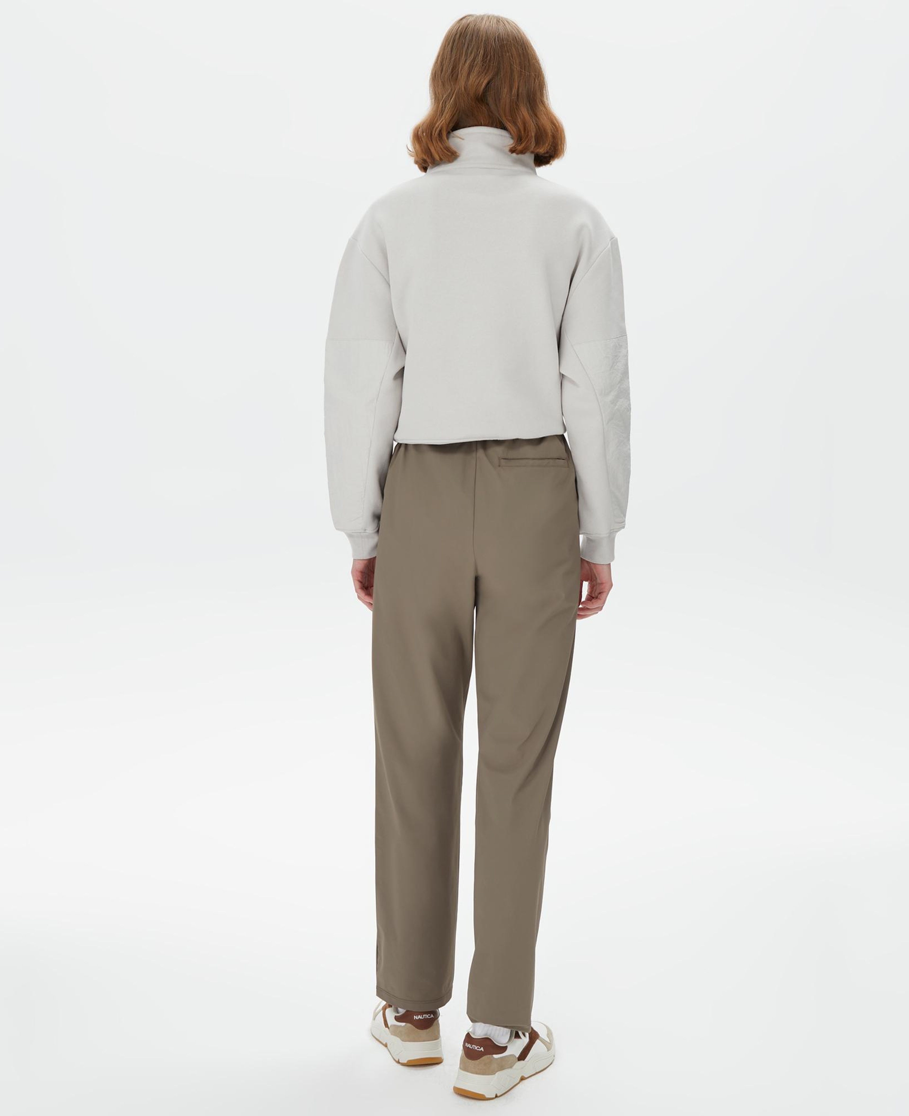 Nautica Kadın Kırık Beyaz Relaxed Fit Pantolon