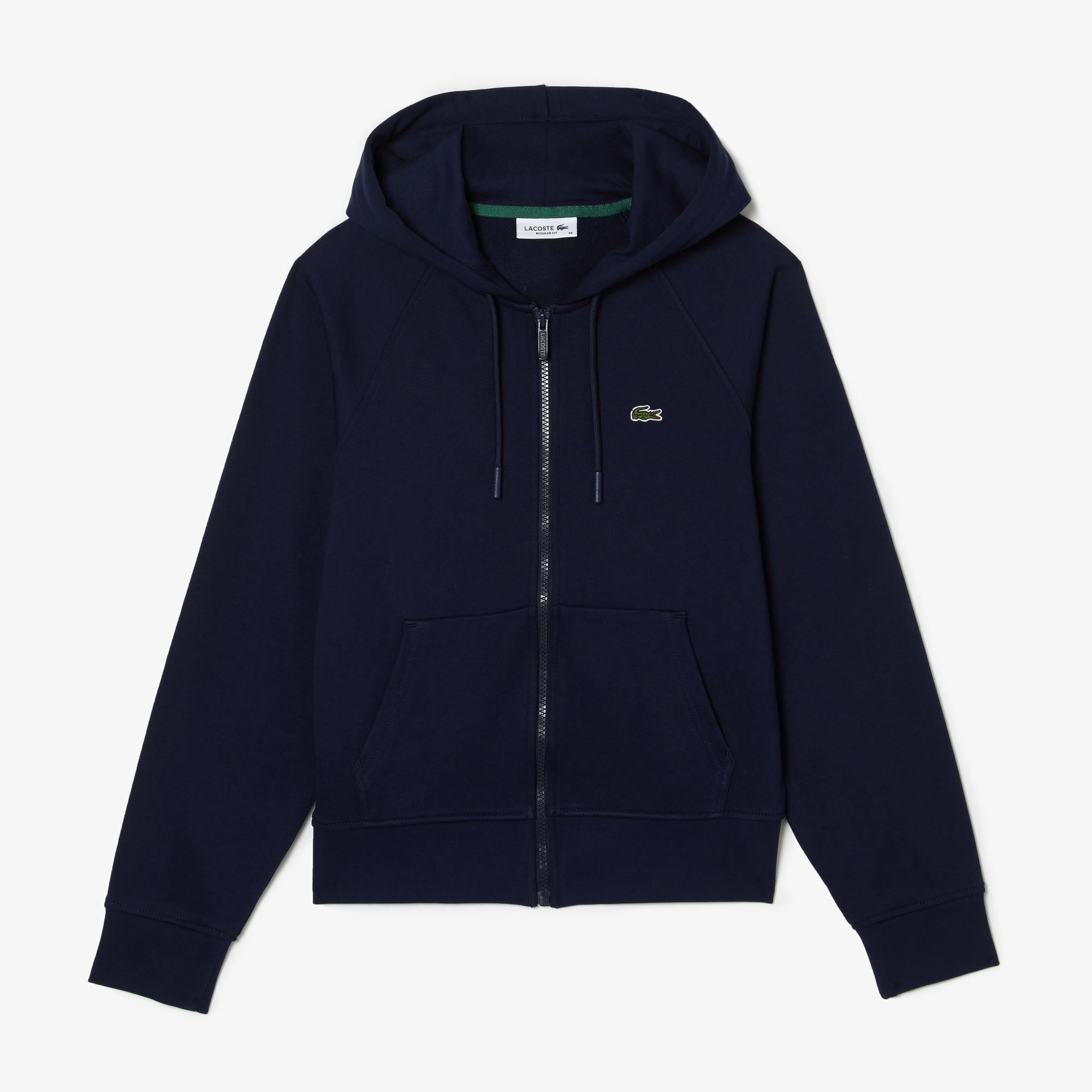 Kadın Regular Fit Kapüşonlu Lacivert Sweatshirt