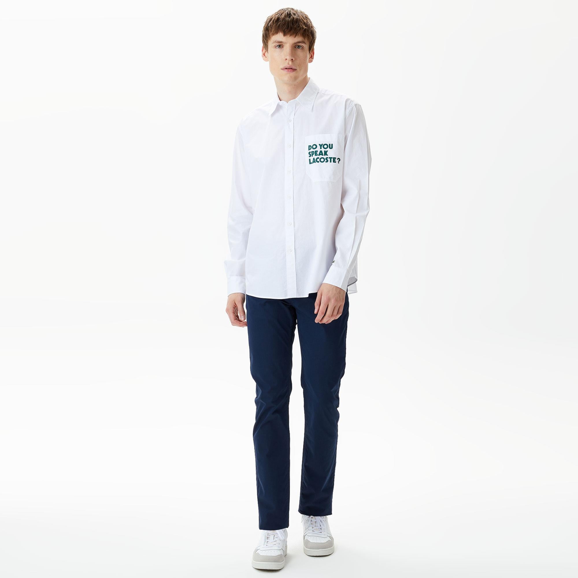 Erkek Slim Fit Lacivert Pantolon