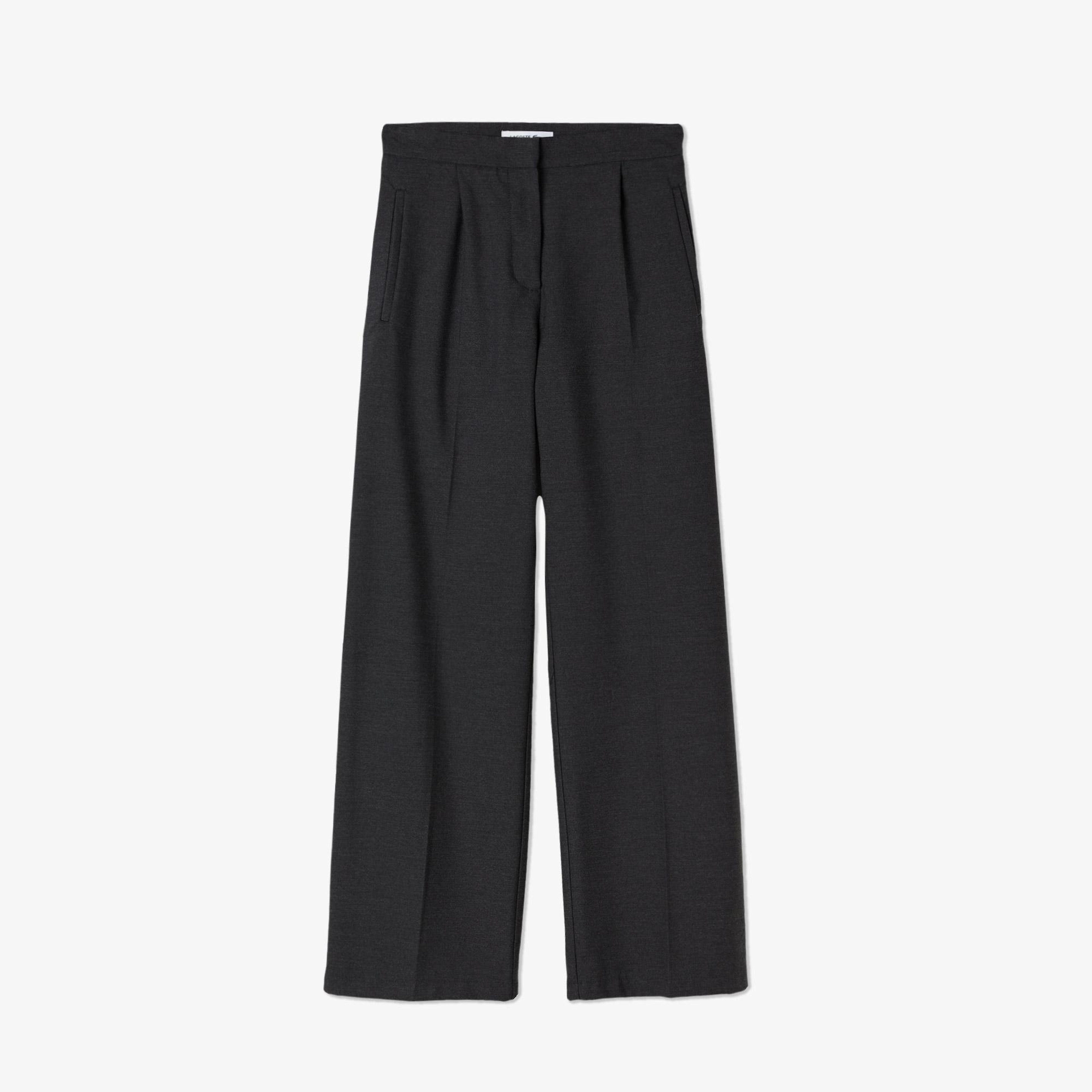 Kadın Straight Fit Gri Pantolon