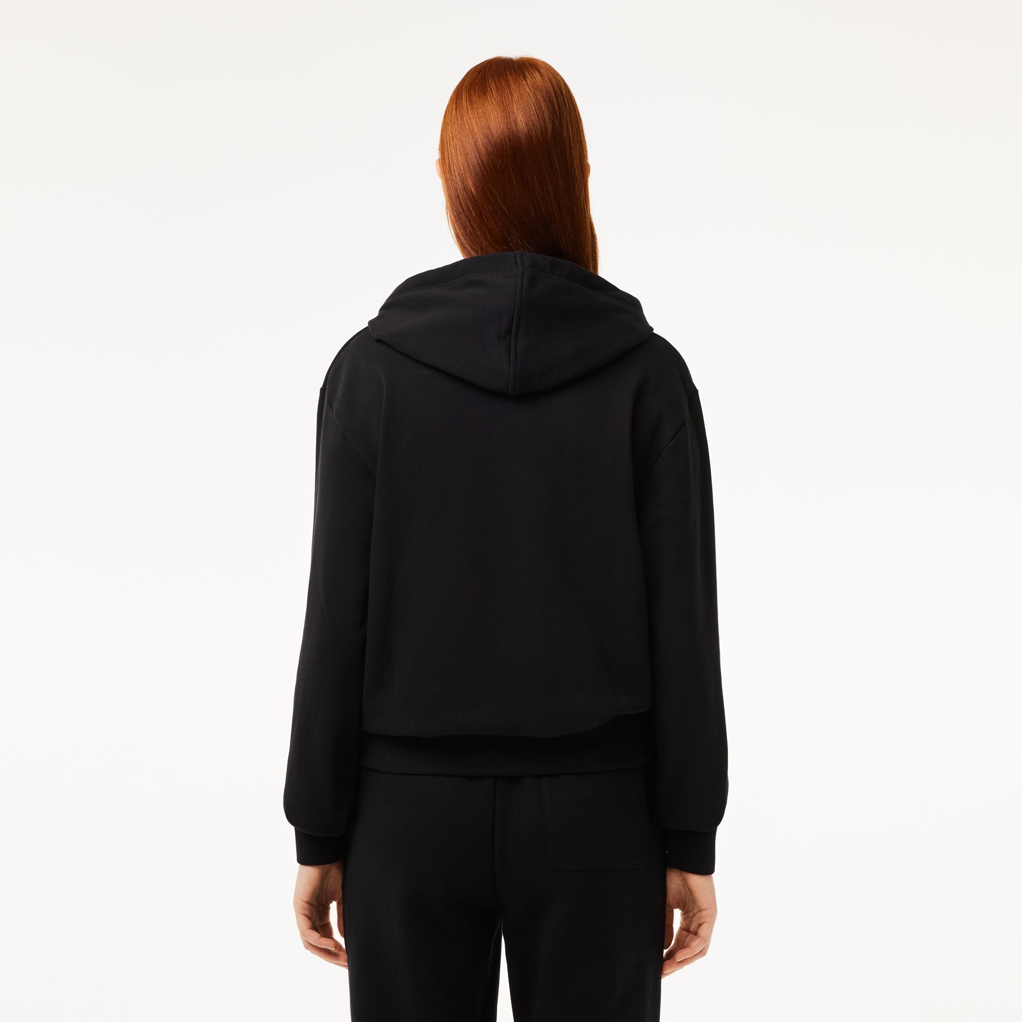 Lacoste Classic Kadın Siyah Hoodie