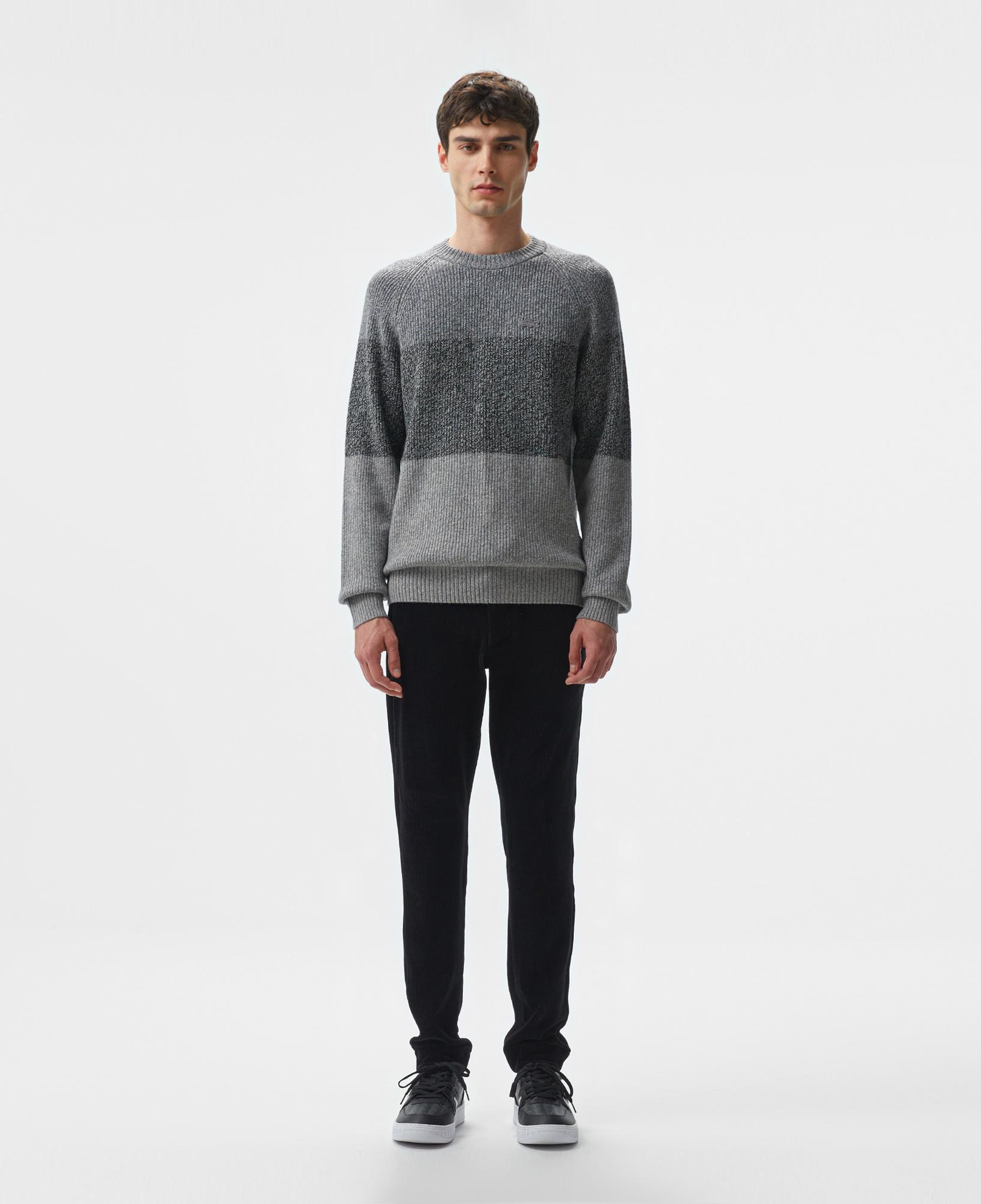 Erkek Tapered Fit Chino Siyah Pantolon