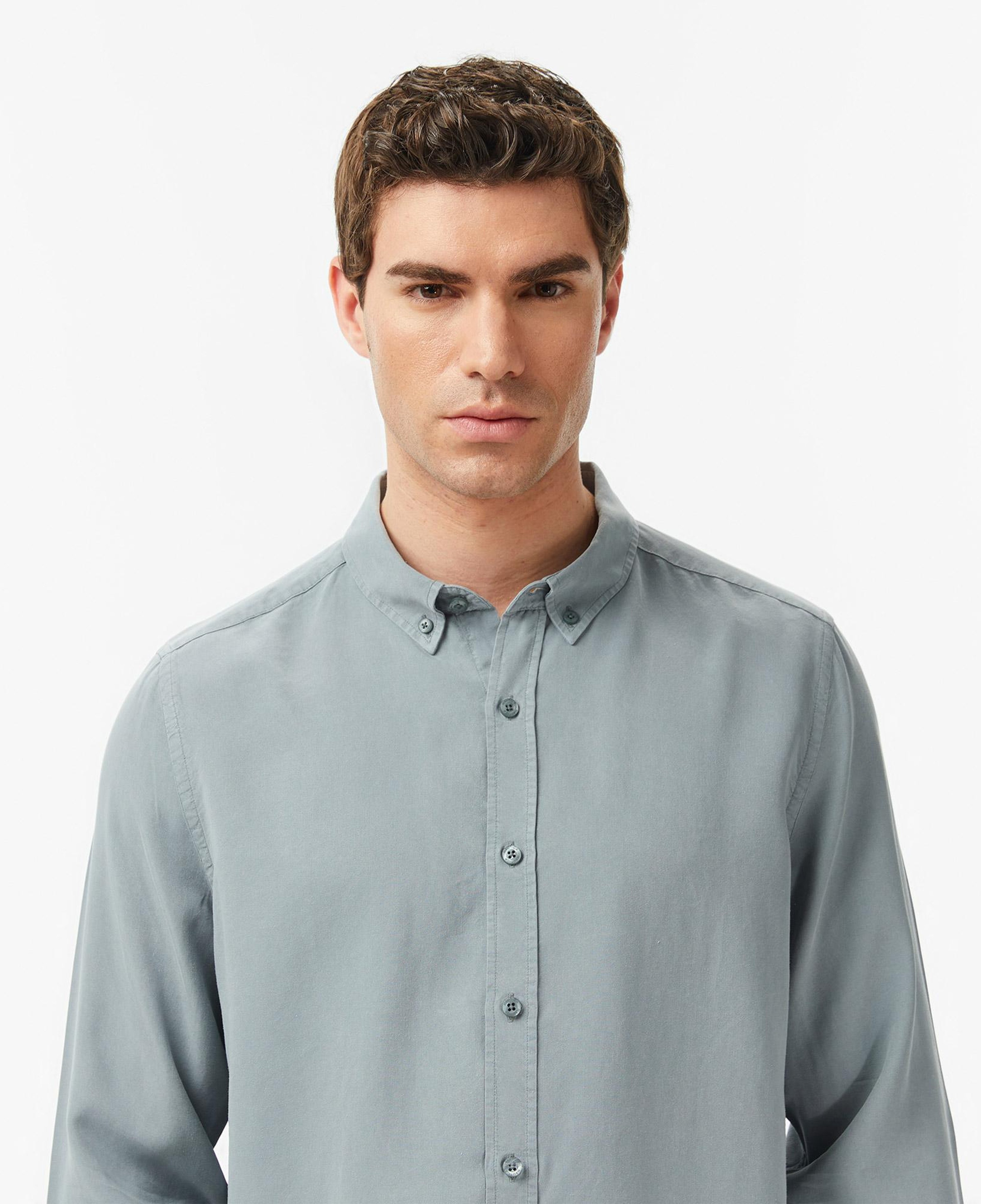 Nautica Erkek Yeşil Regular Fit Gömlek