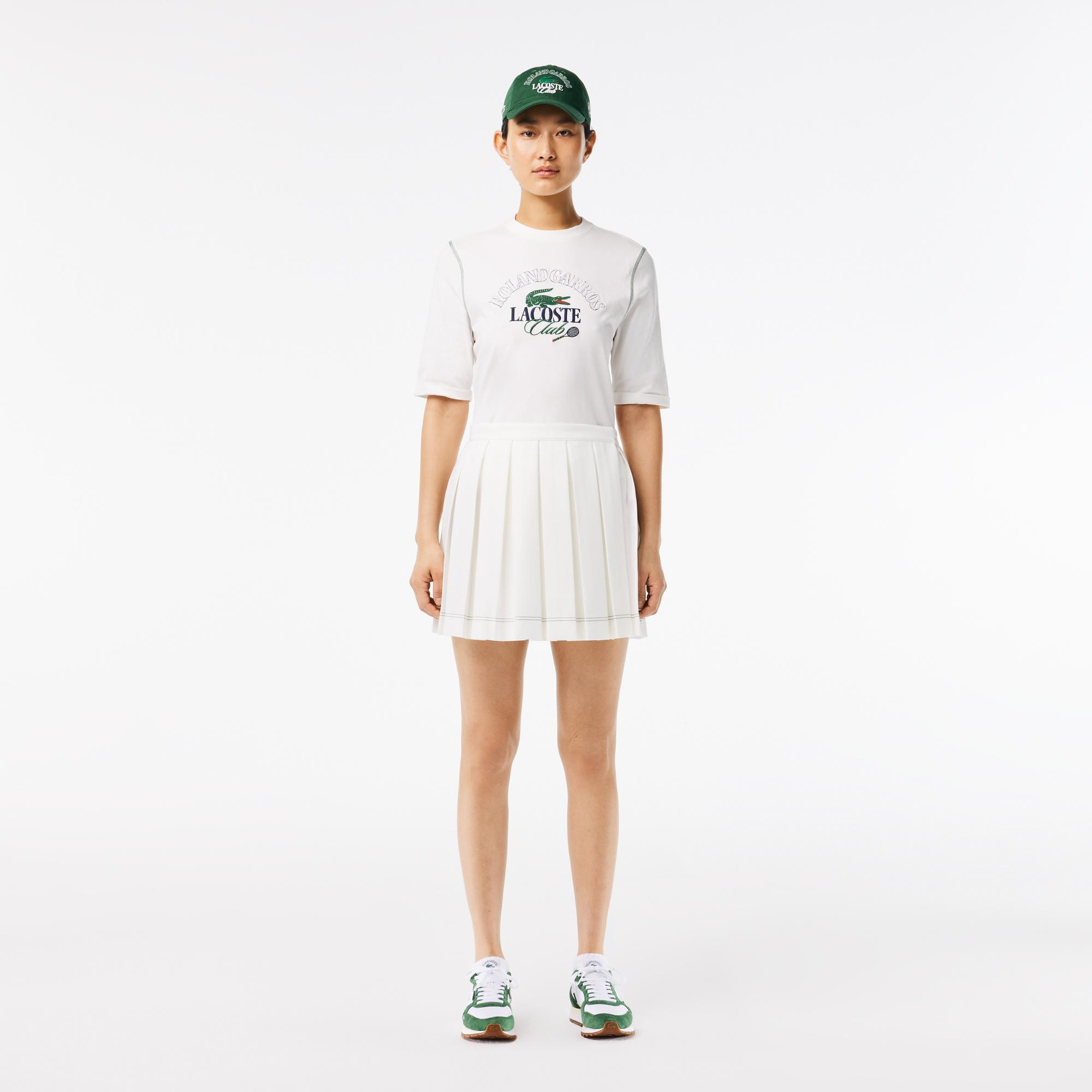 Roland Garros SPORT Kadın Beyaz Etek