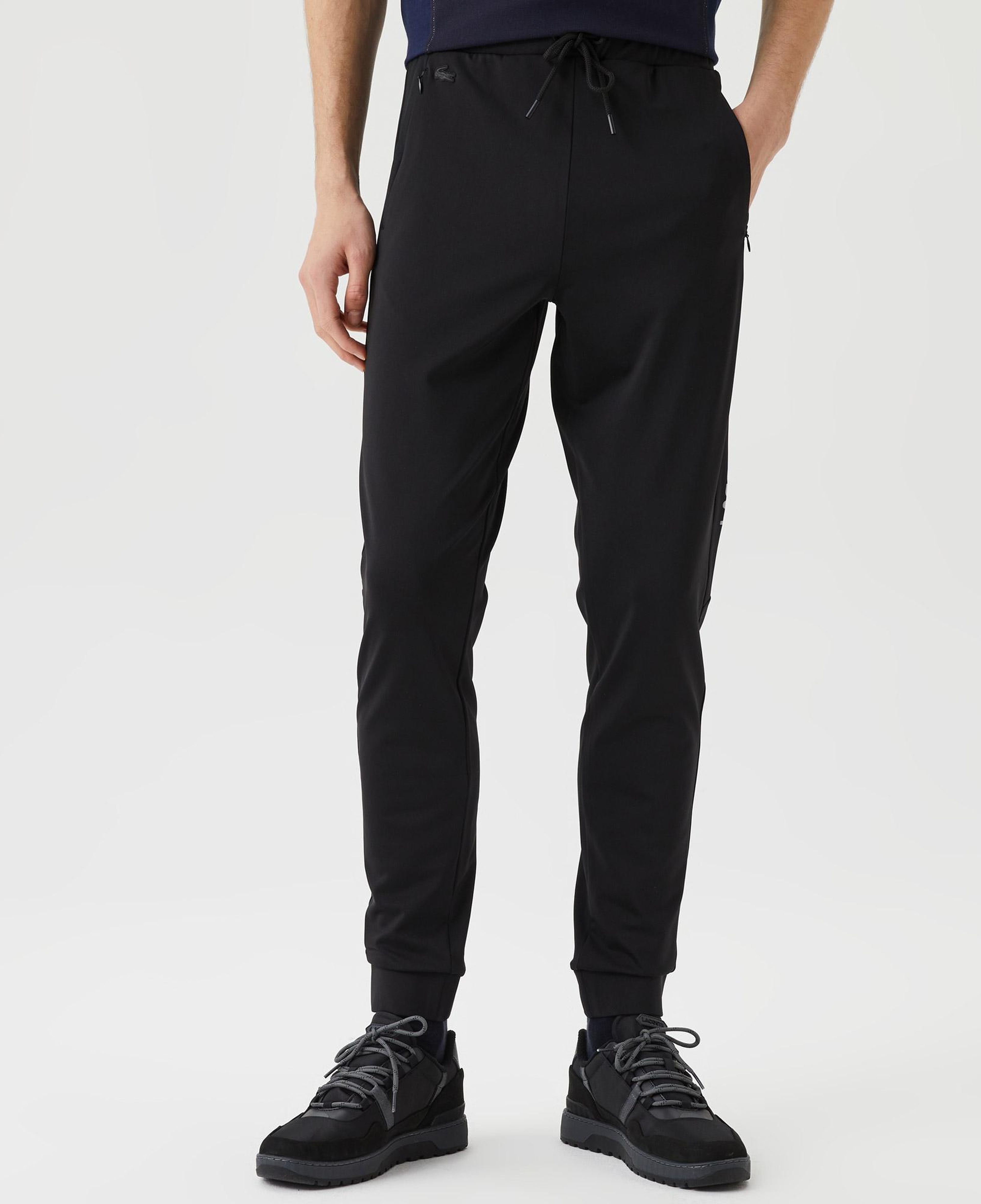 Erkek Slim Fit Siyah Eşofman Altı