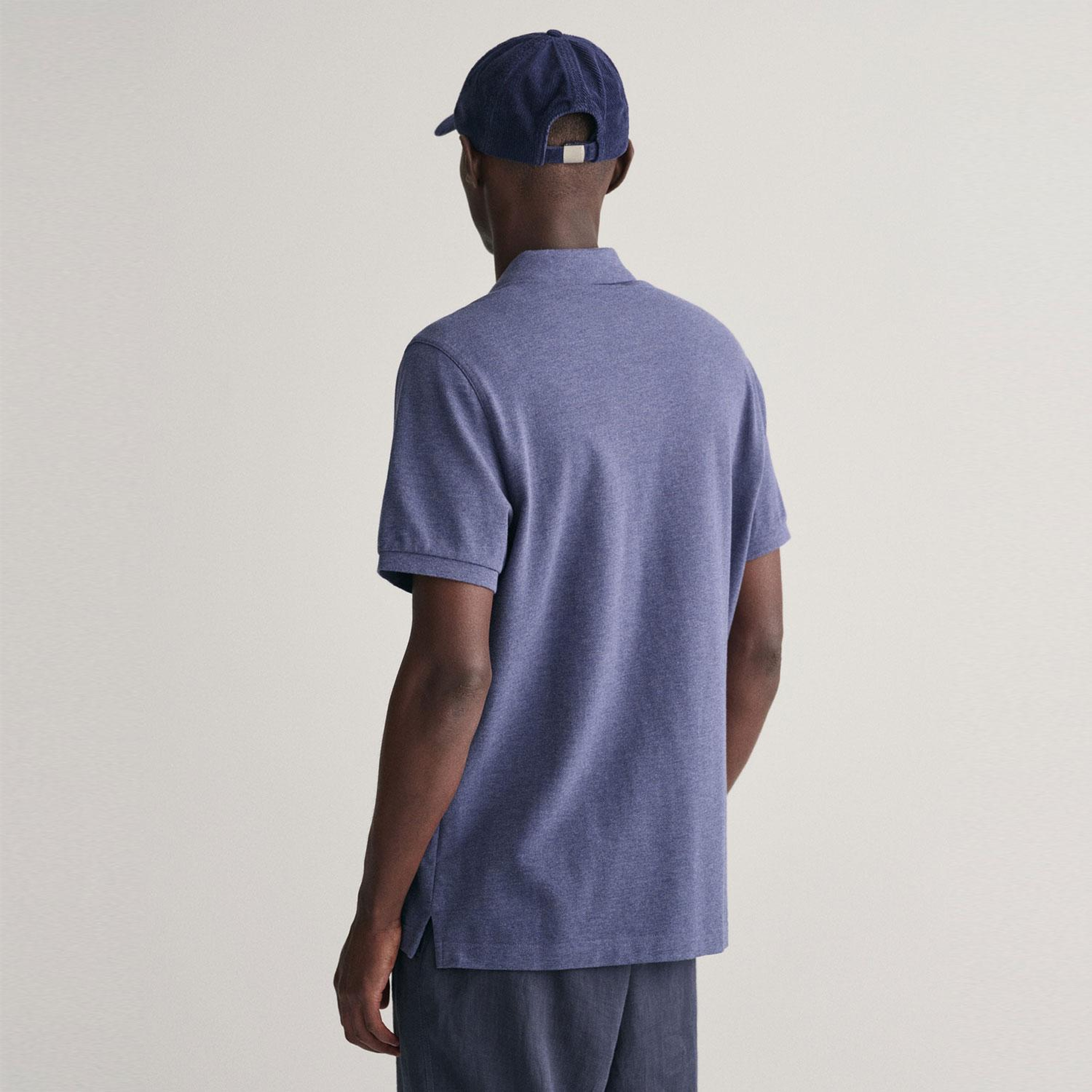 GANT Erkek Lacivert Regular Fit Polo