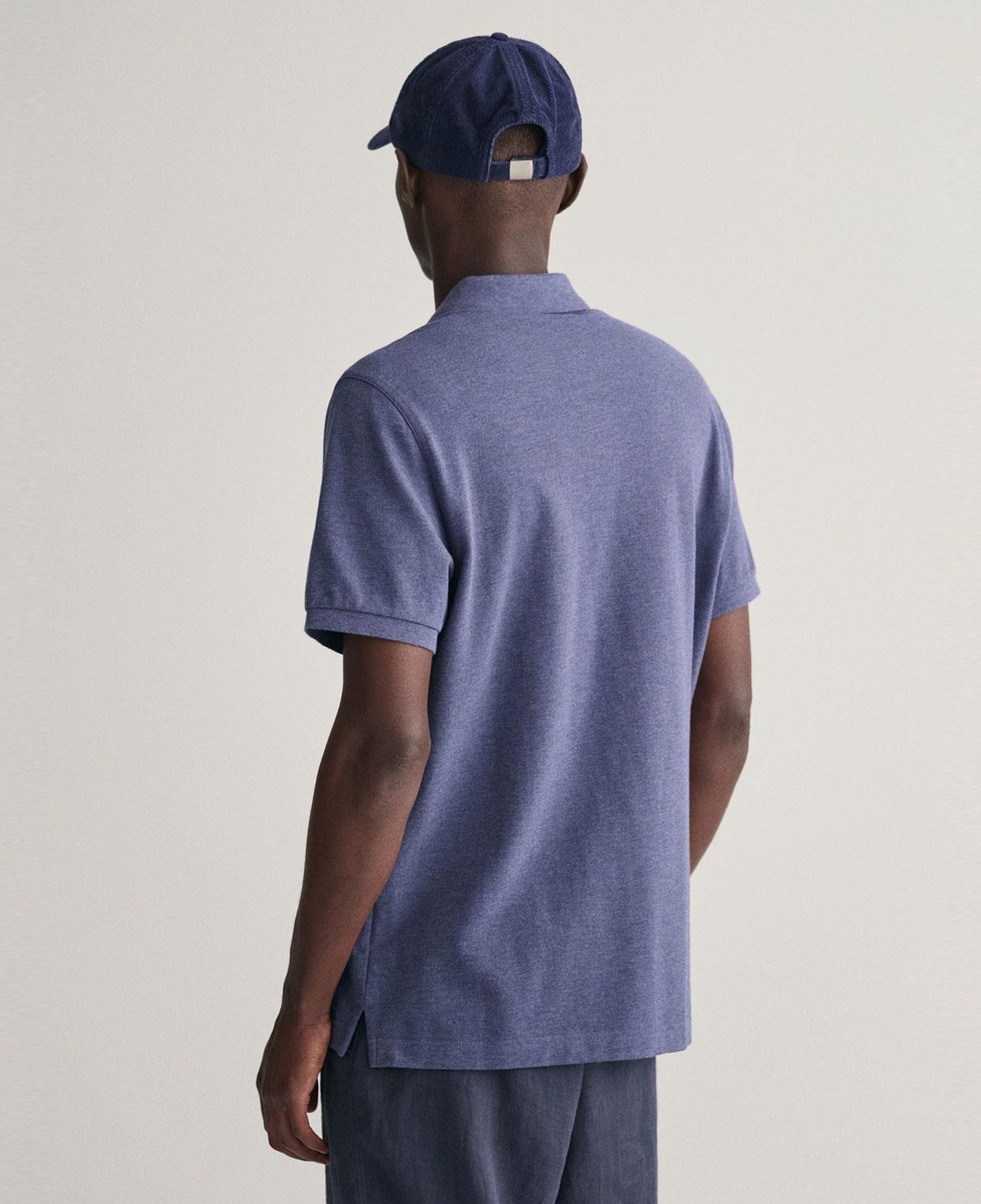 GANT Erkek Lacivert Regular Fit Polo