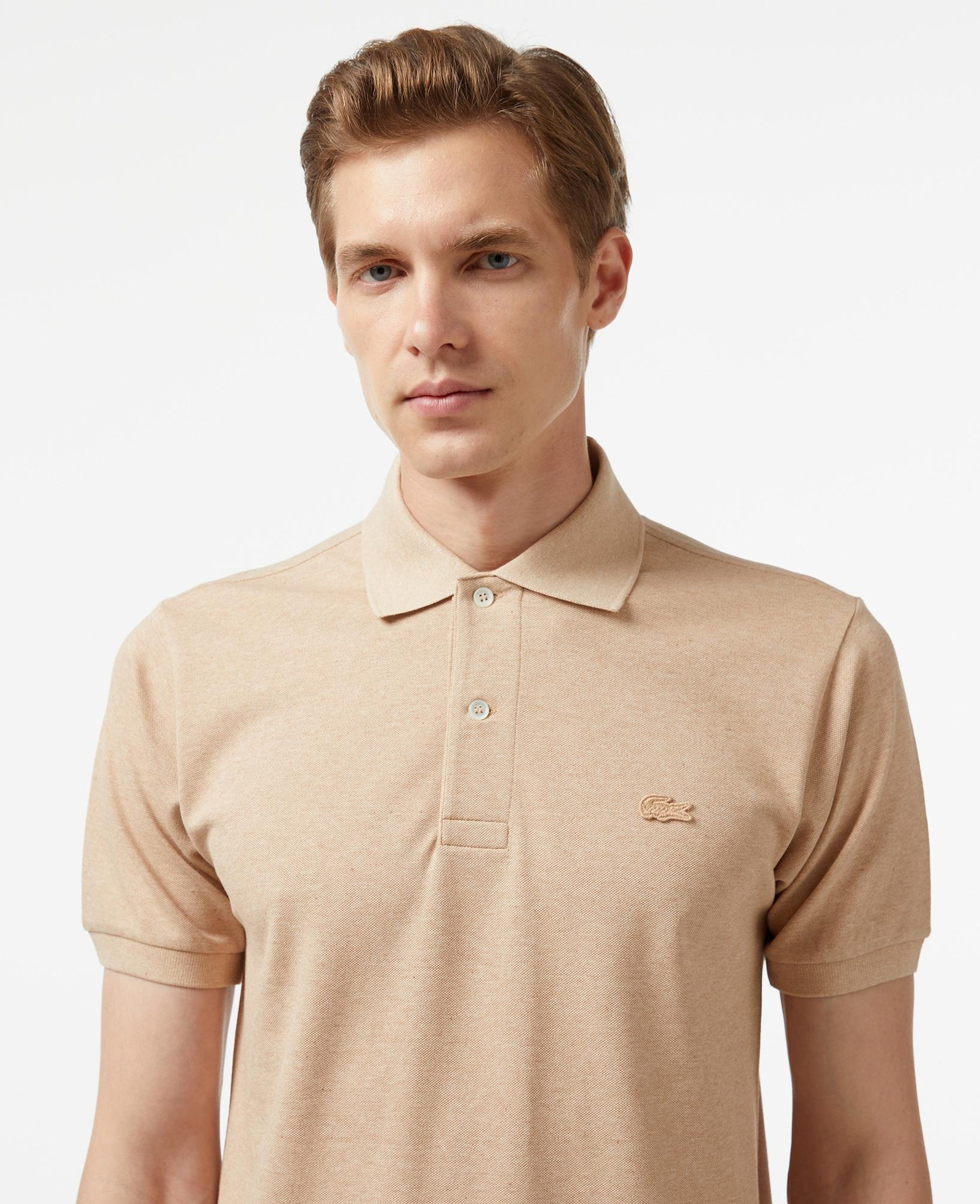 Erkek Classic Fit Bej Polo