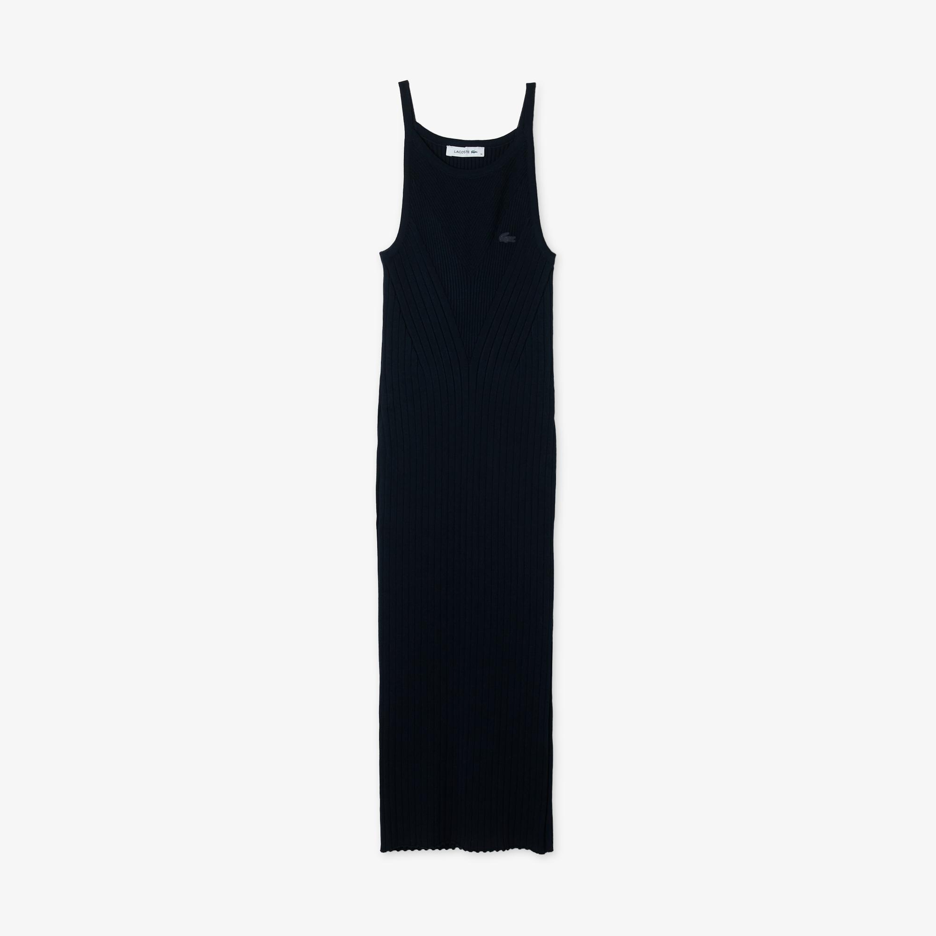 Kadın Straight Fit Lacivert Elbise