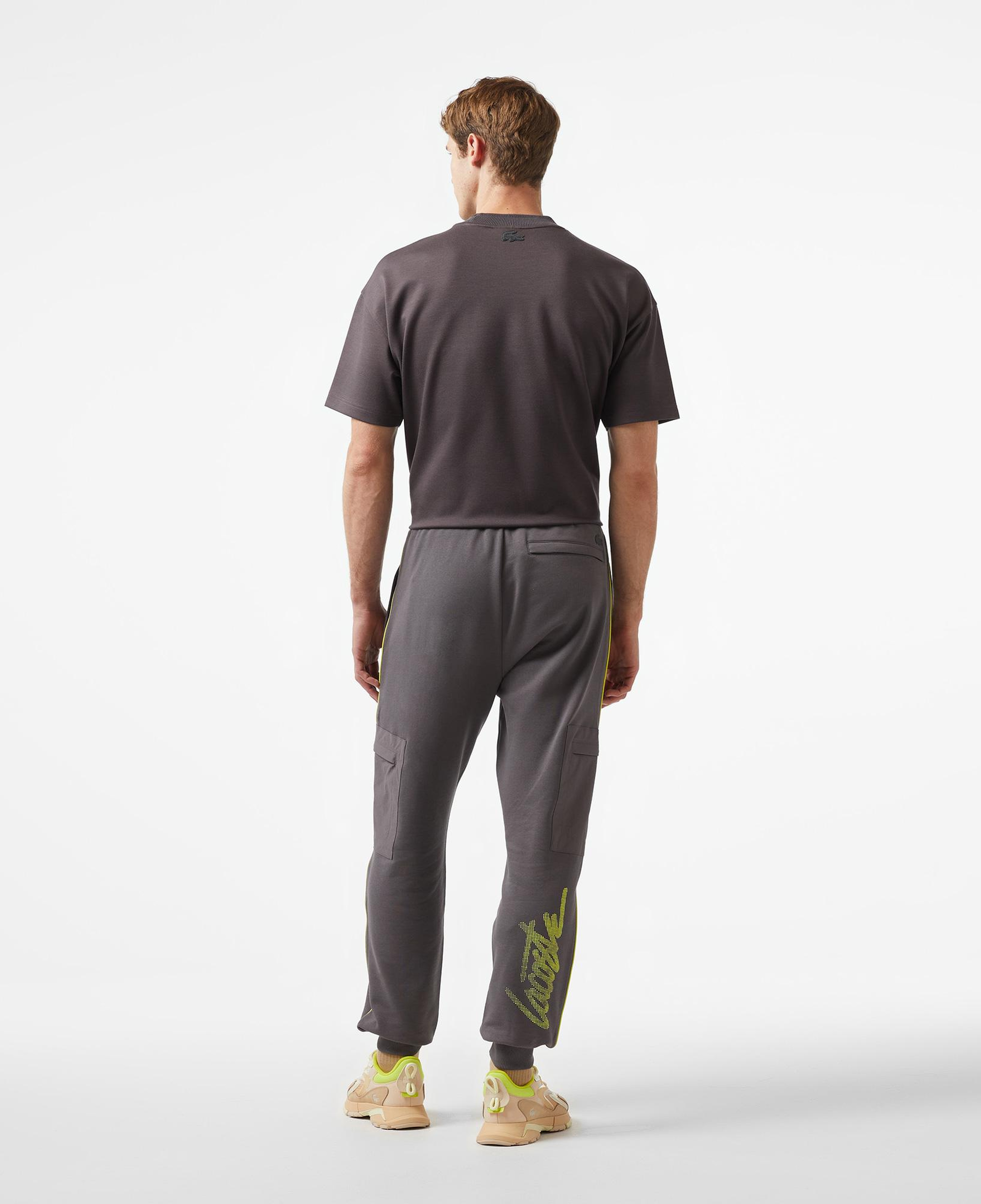 Lacoste x House of SuperStep Erkek Siyah Eşofman Altı