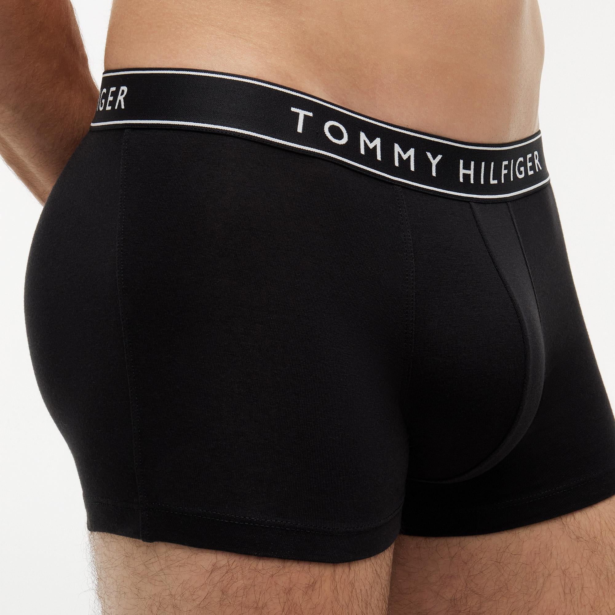 Tommy Hilfiger 3P Trunk Dtm Erkek Kırmızı Boxer