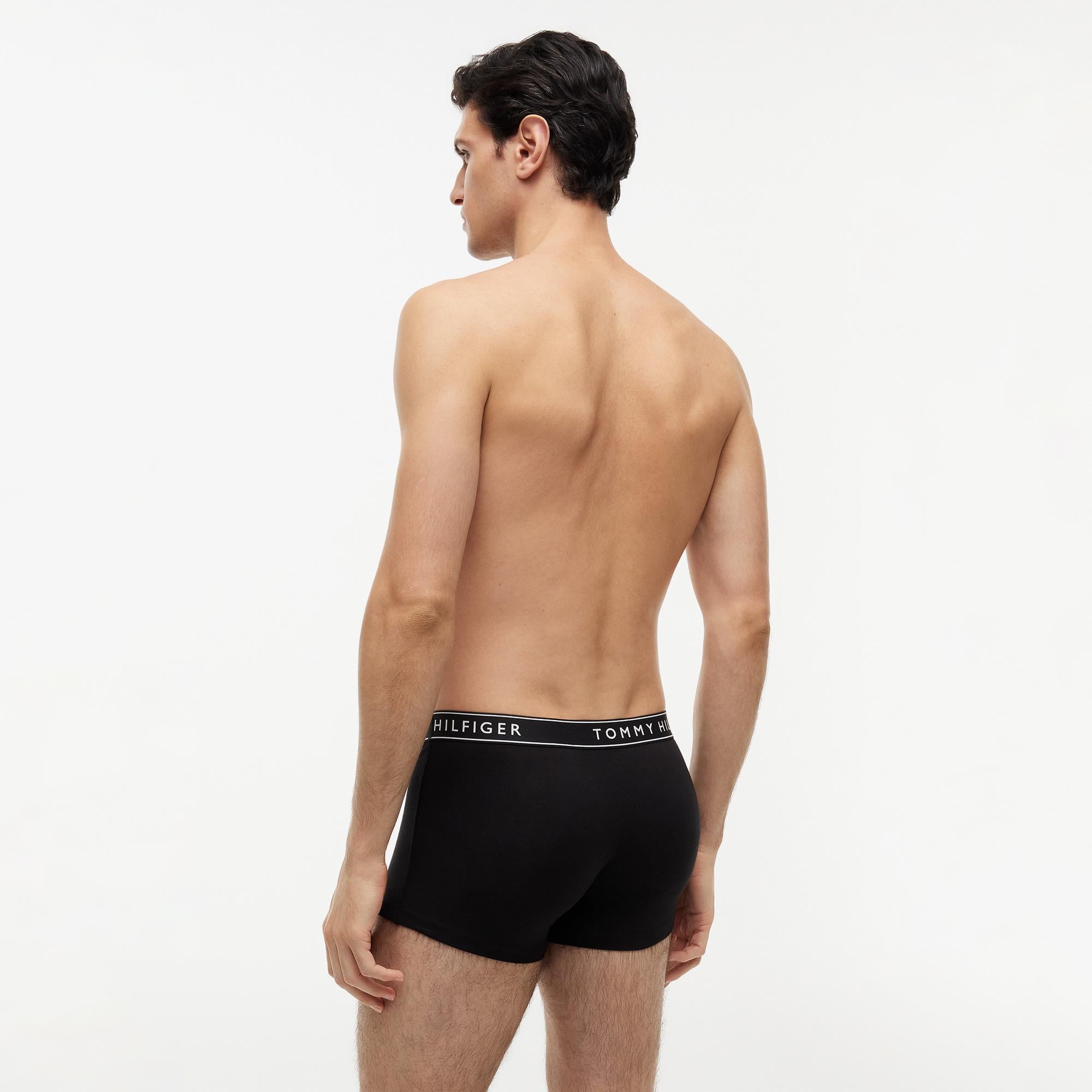 Tommy Hilfiger 3P Trunk Dtm Erkek Kırmızı Boxer