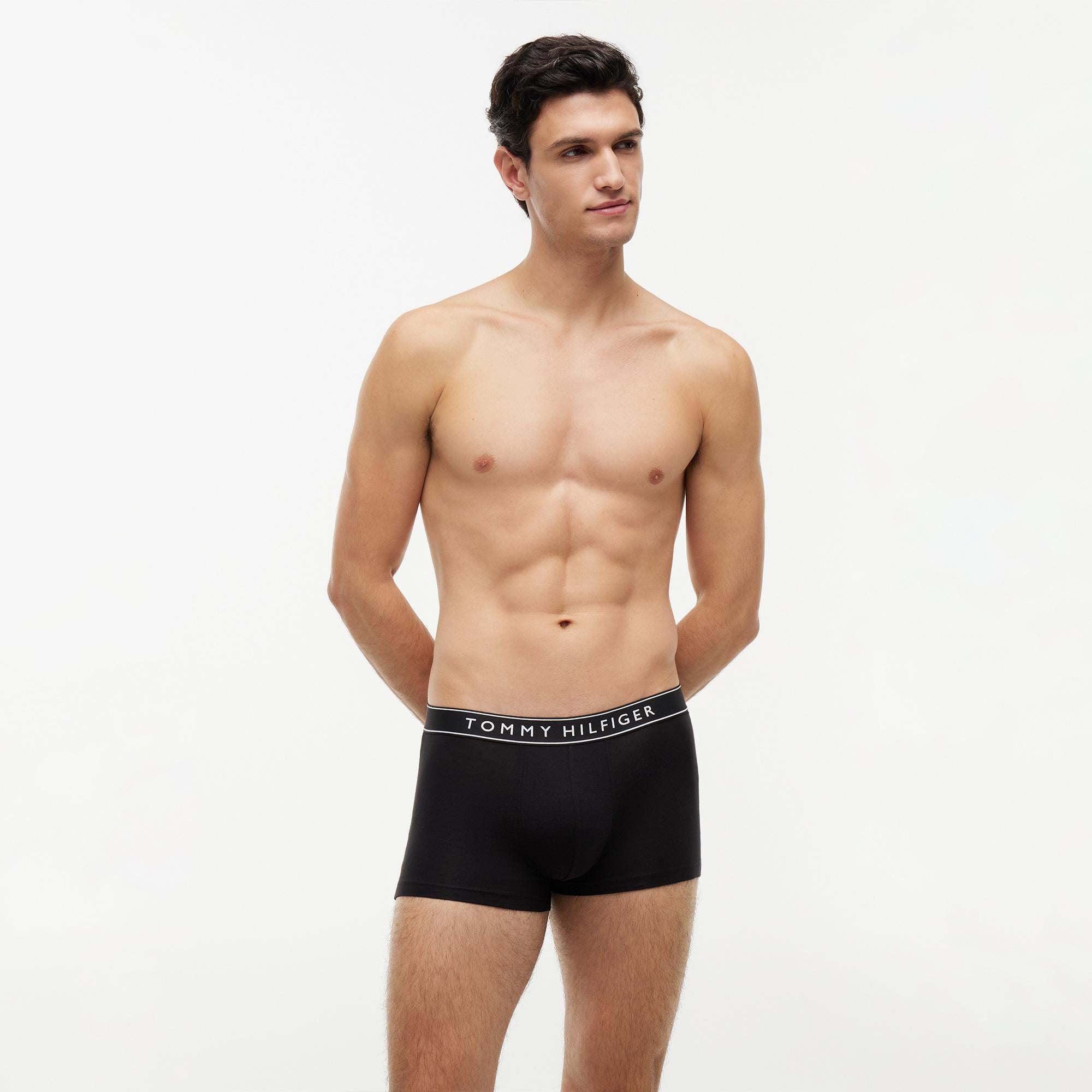 Tommy Hilfiger 3P Trunk Dtm Erkek Kırmızı Boxer