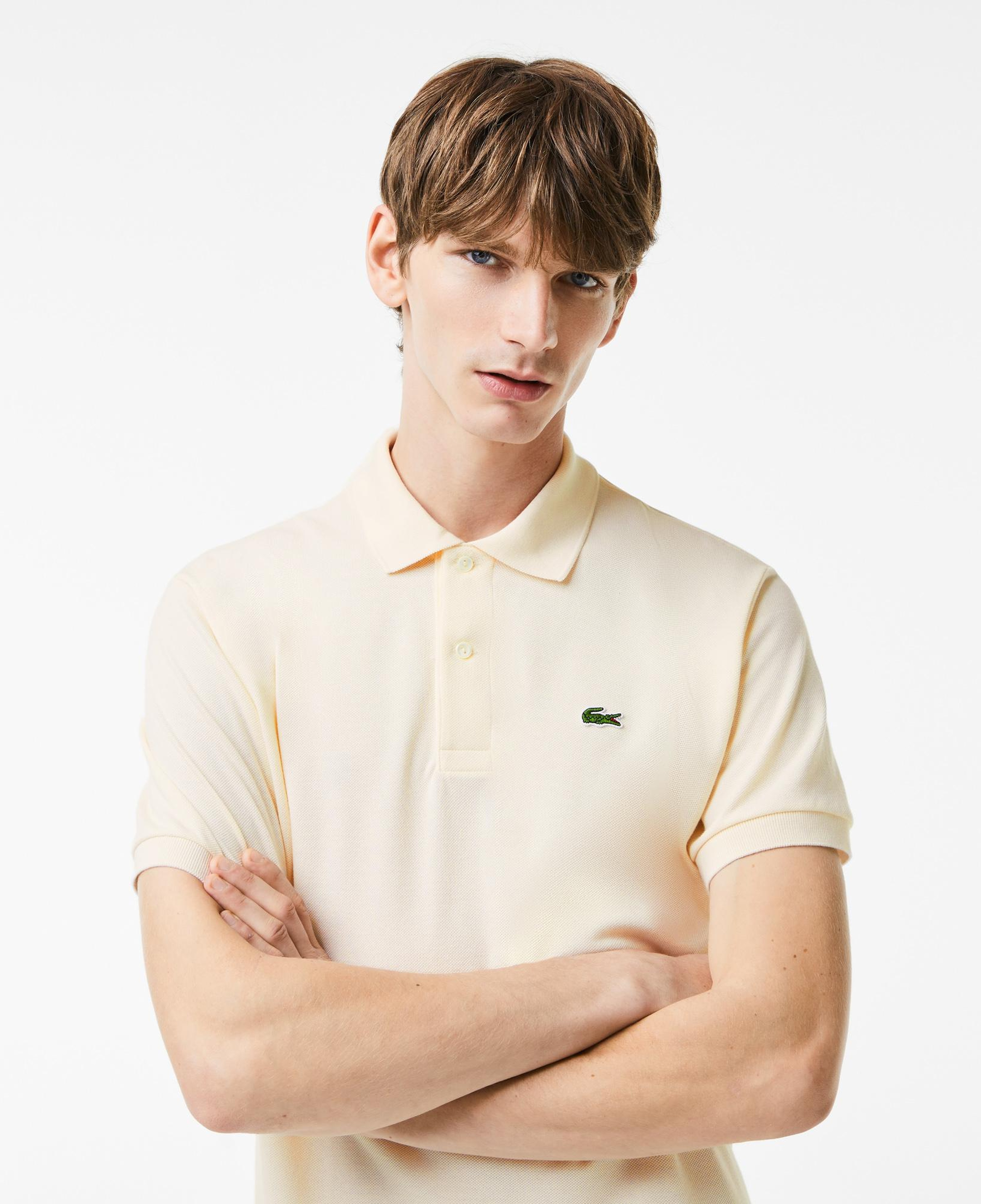 Lacoste L.12.12 Erkek Classic Fit Bej Polo