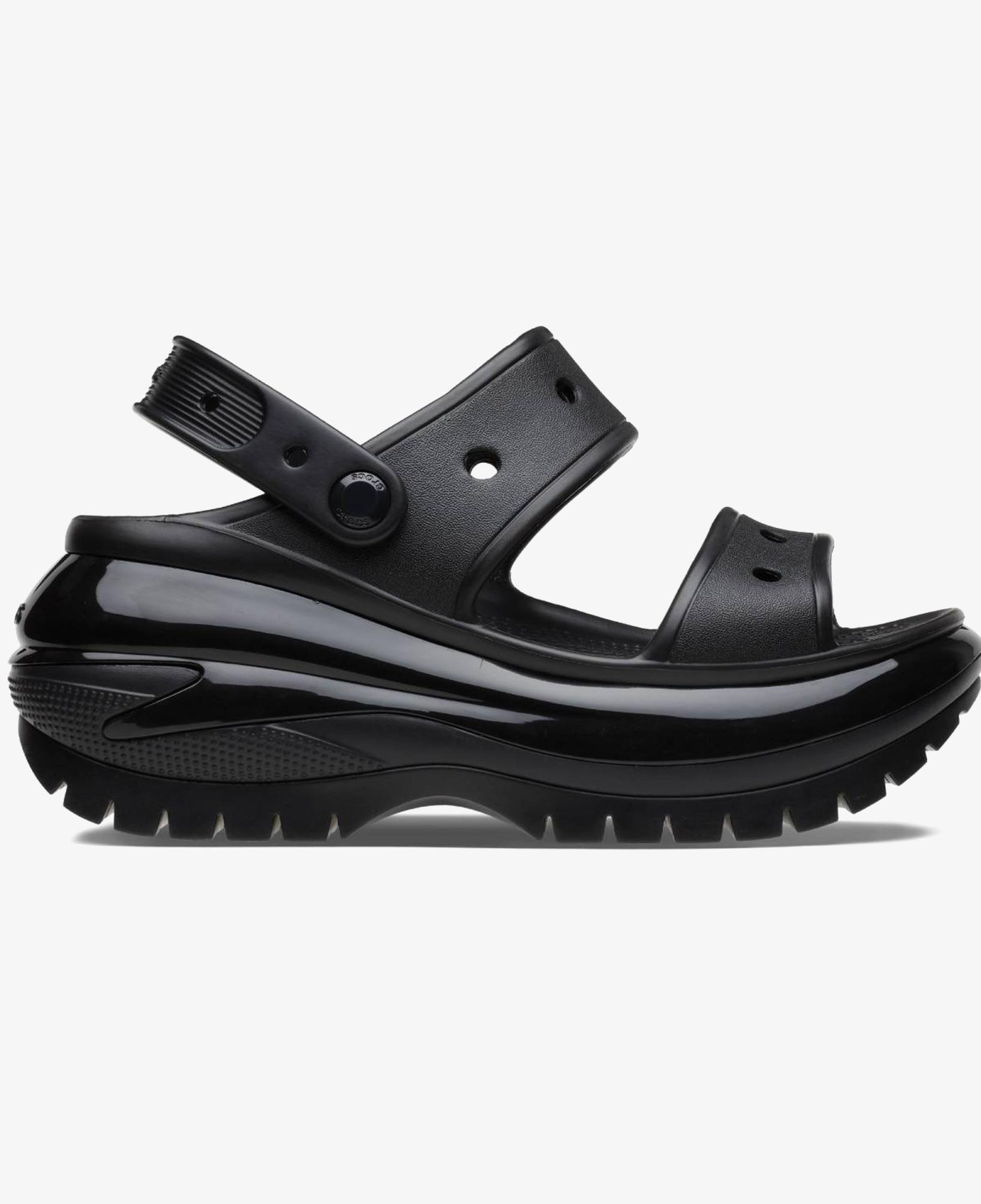 Crocs Classic Mega Crush Kadın Siyah Sandalet
