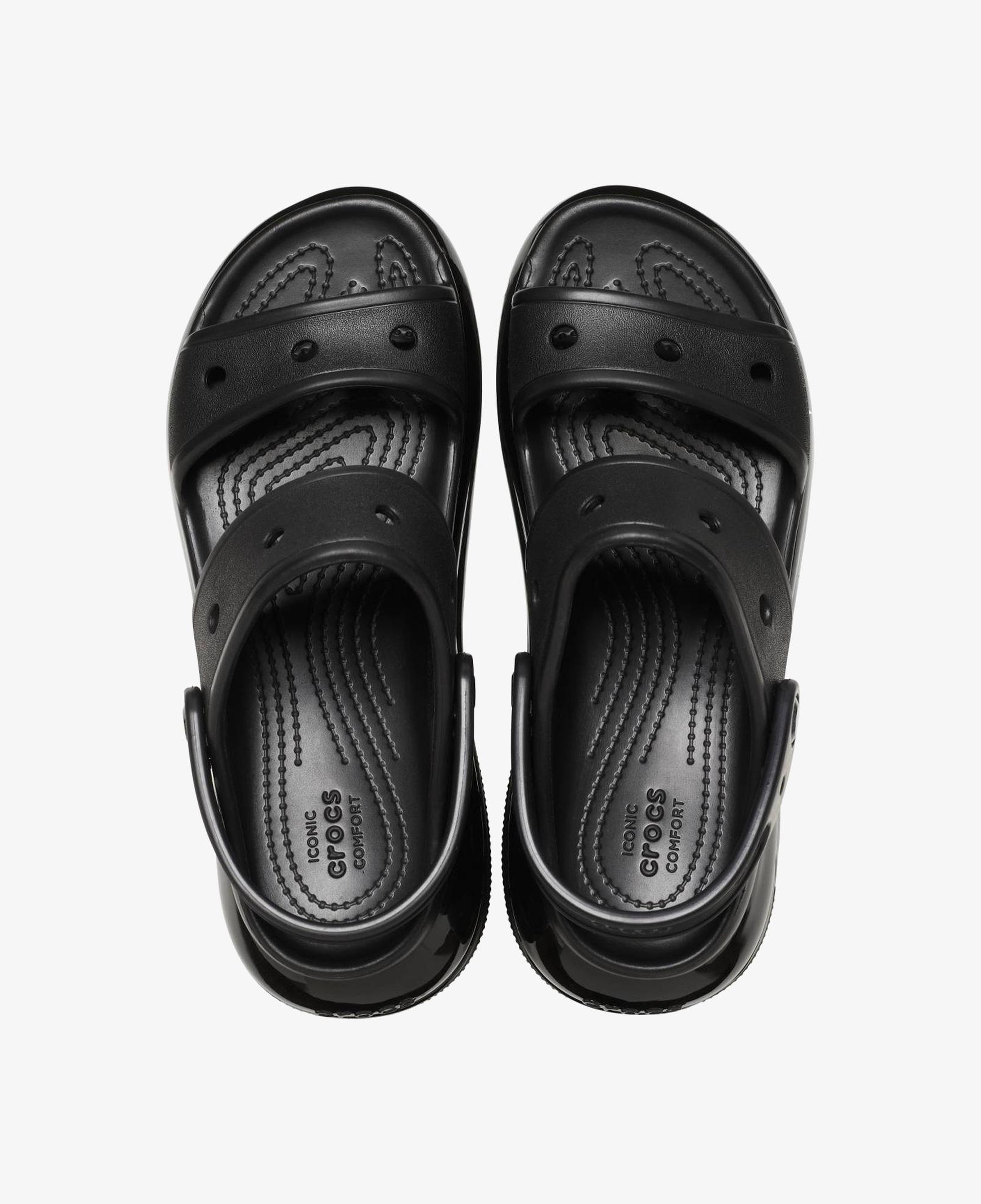 Crocs Classic Mega Crush Kadın Siyah Sandalet