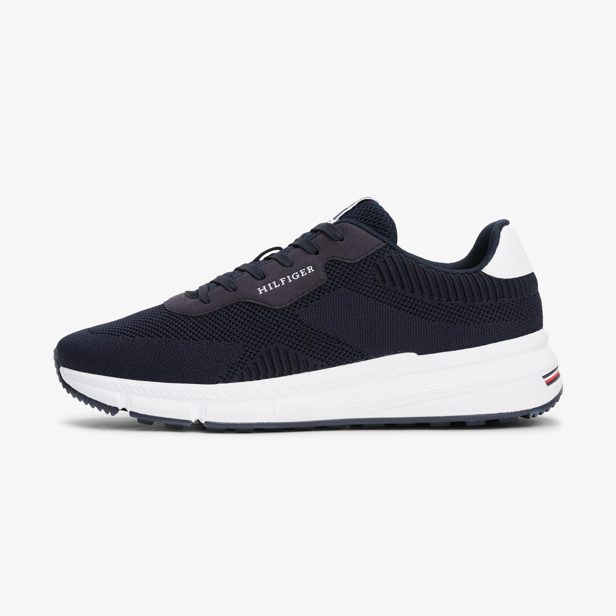 Tommy Hilfiger Lightweight Knit Rwb Erkek Lacivert Spor Ayakkabı