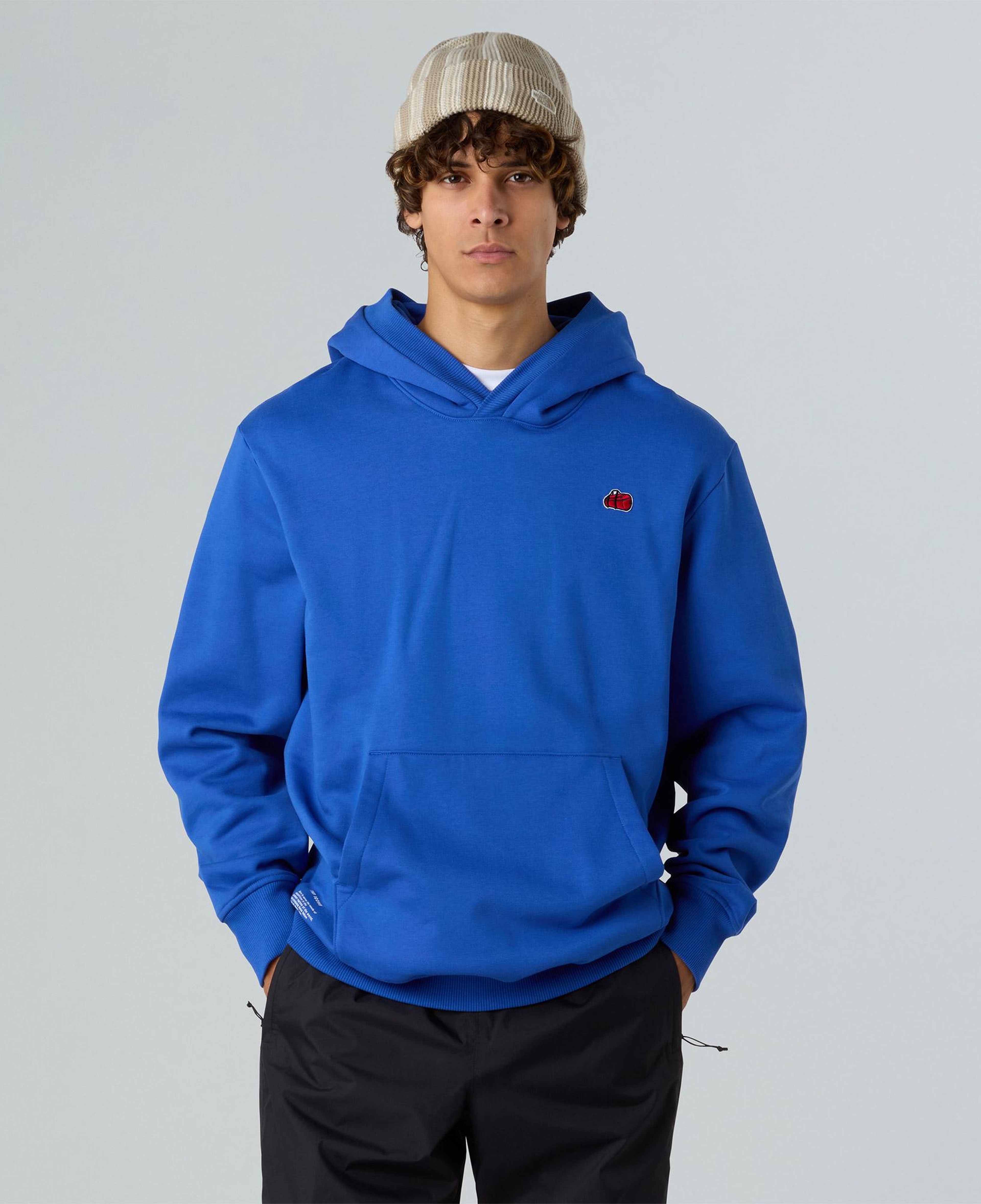 The North Face Icon Mountain Erkek Mavi Sweatshirt