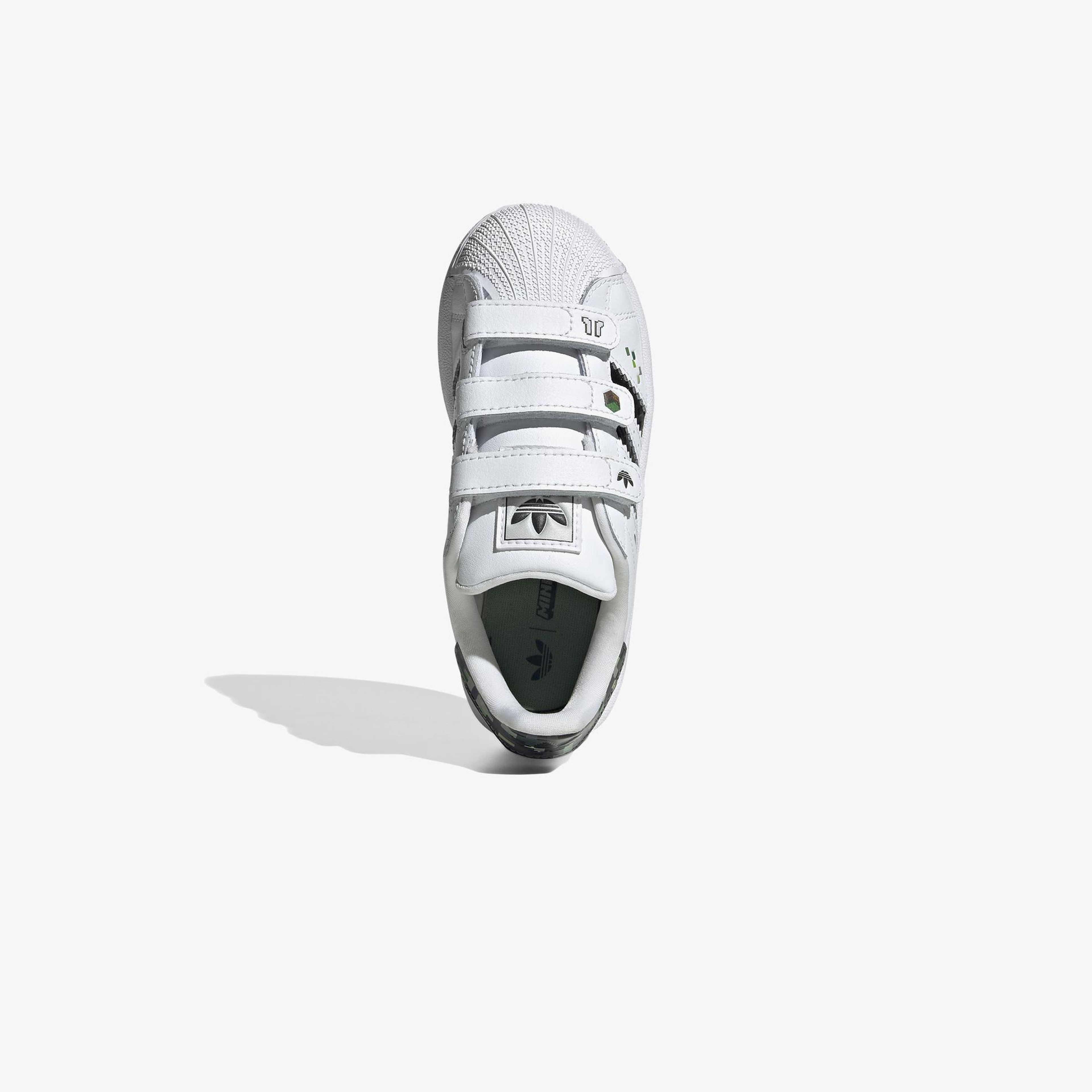 adidas Originals Superstar II X Minecraft Beyaz Çocuk Spor Ayakkabı
