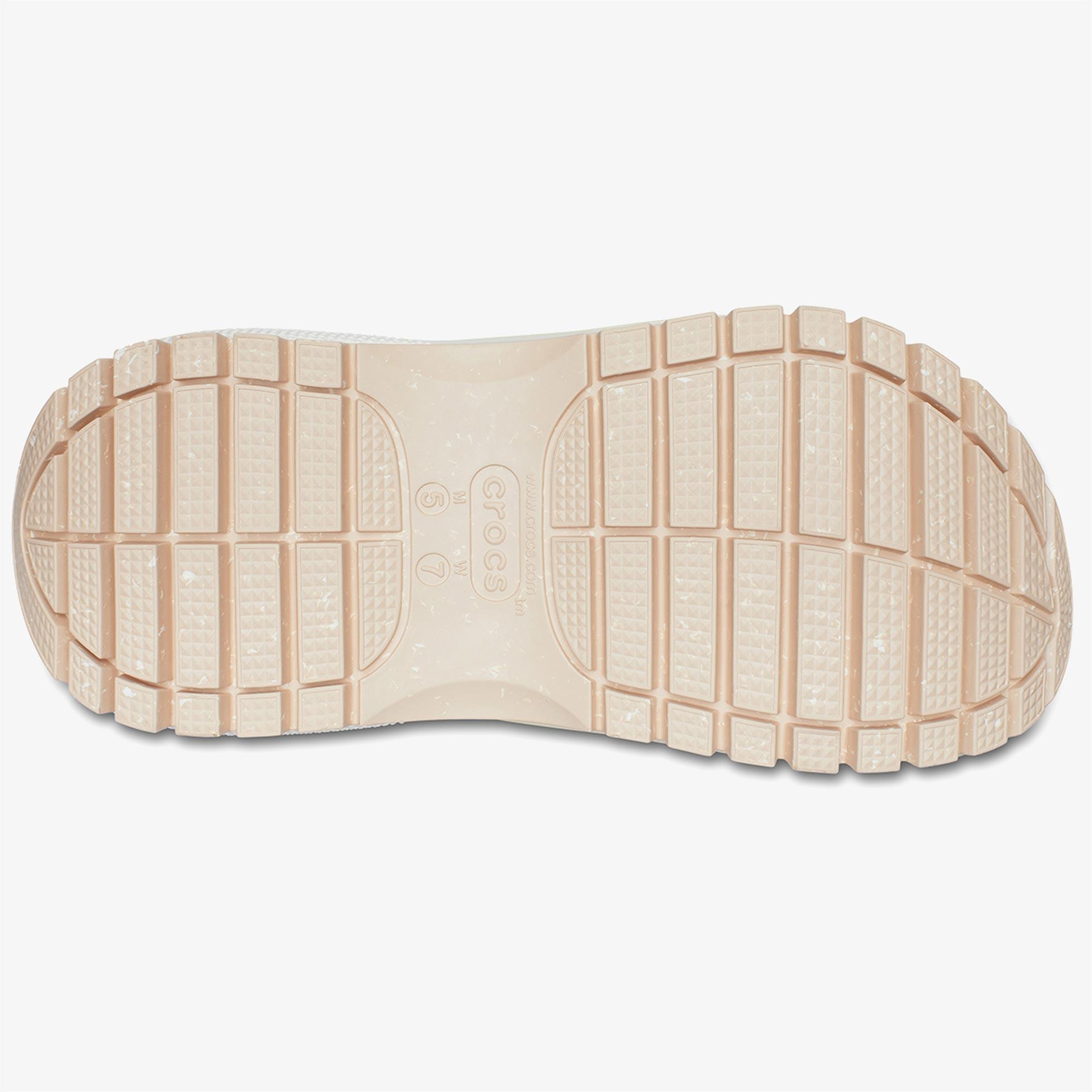 Crocs Classic Mega Crush Platform  Kadın Krem Terlik