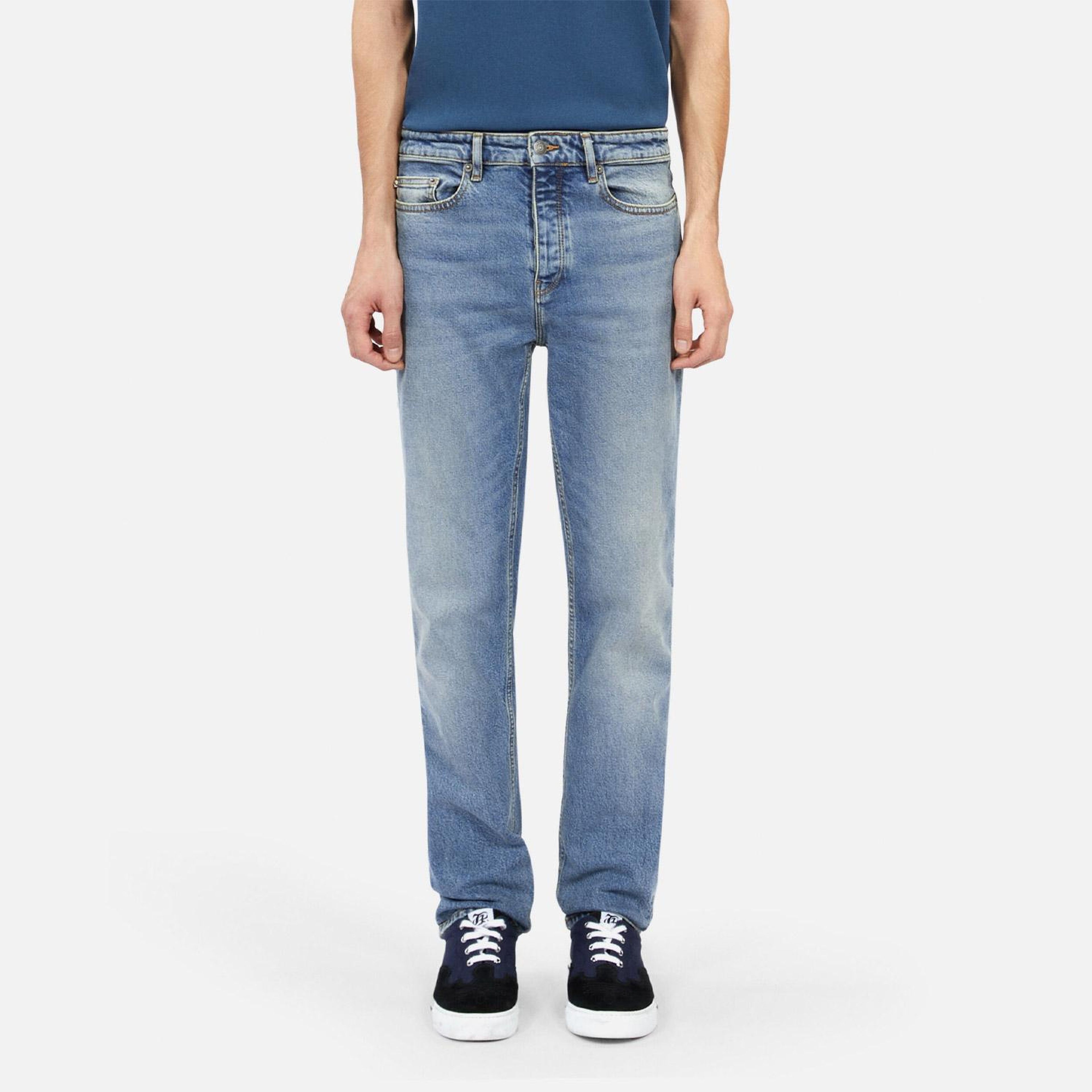 ERKEK SLIM FIT MAVİ JEAN