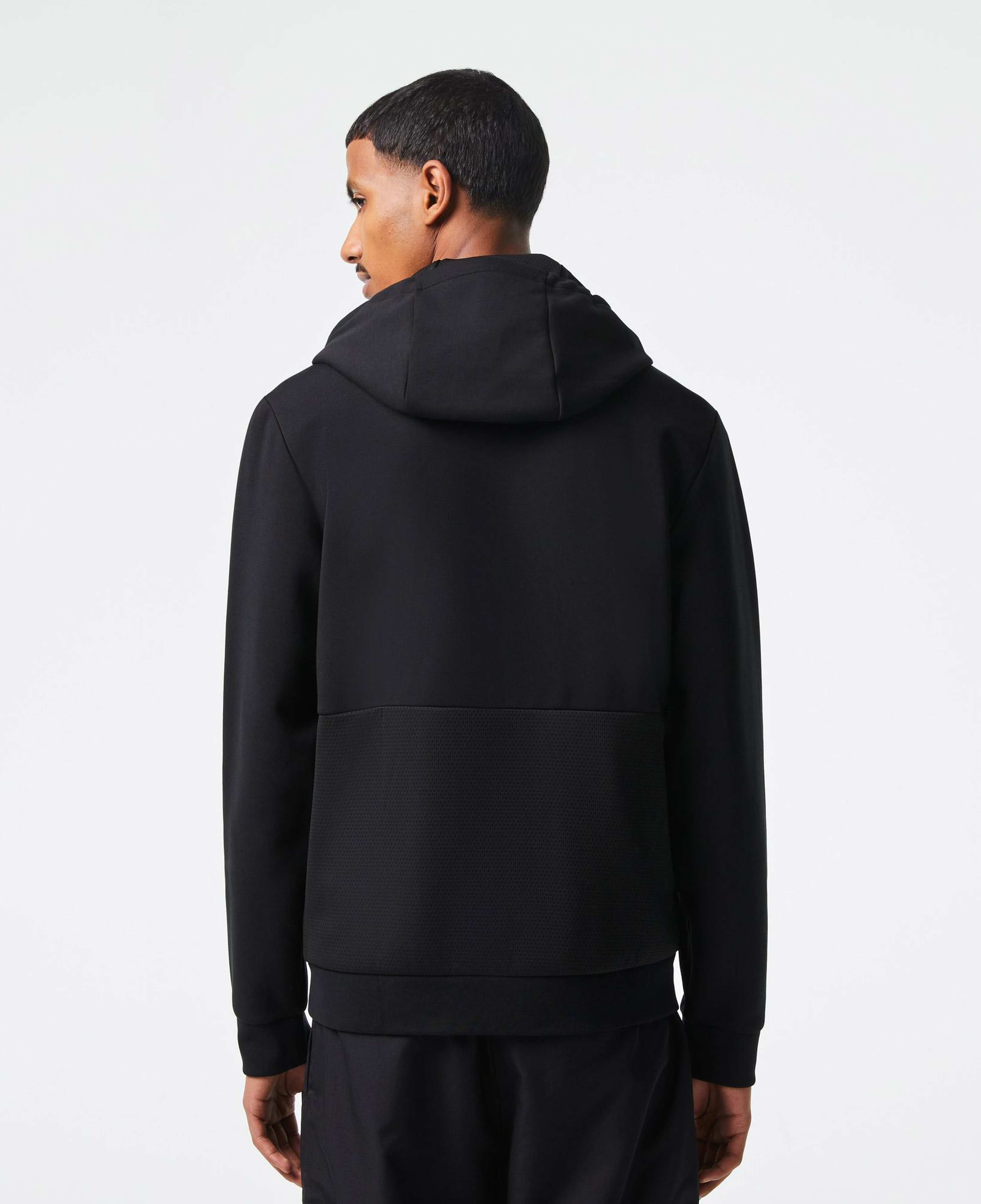 Erkek Classic Fit Kapüşonlu Siyah Sweatshirt