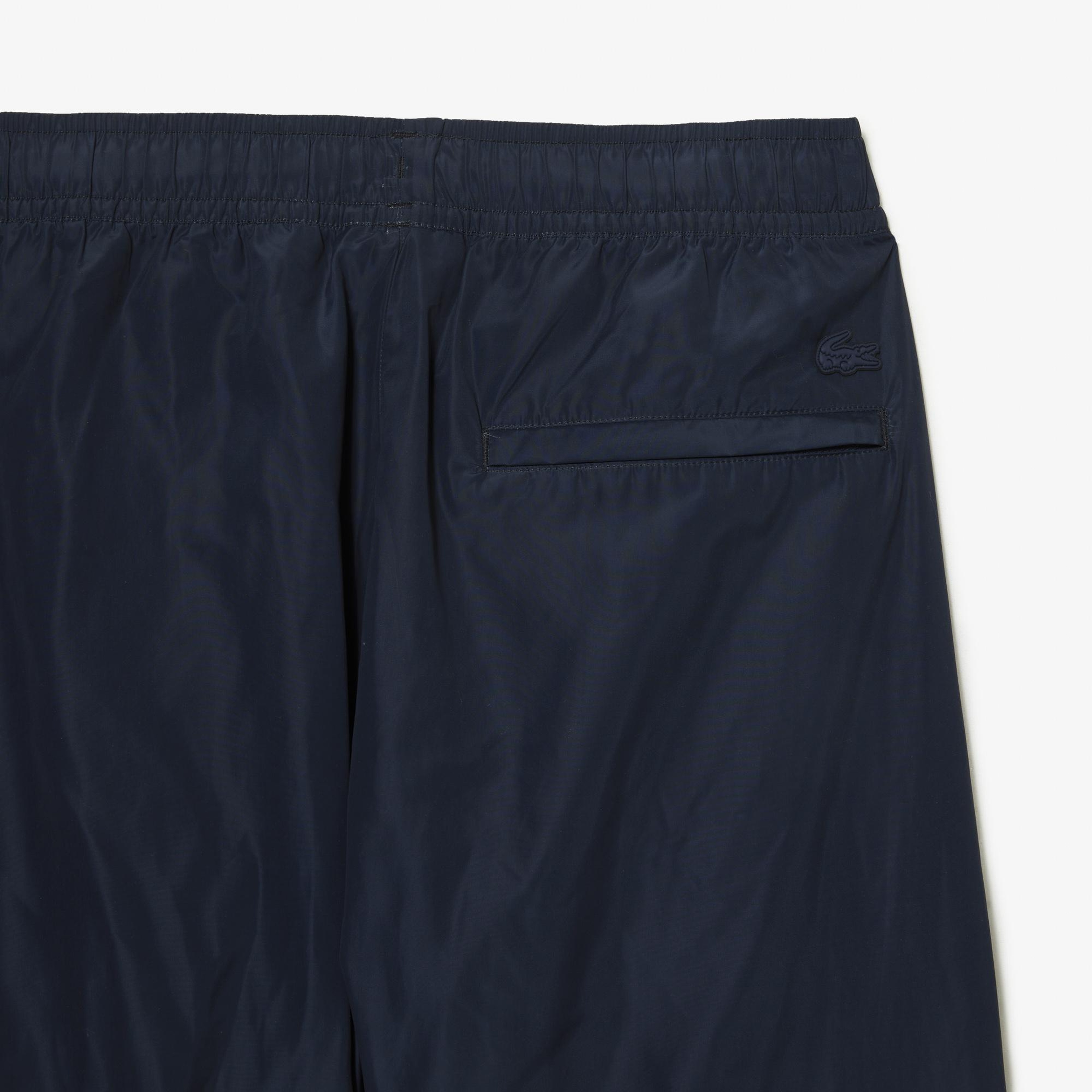 Active Erkek Tapered Fit Baskılı Siyah Eşofman Altı