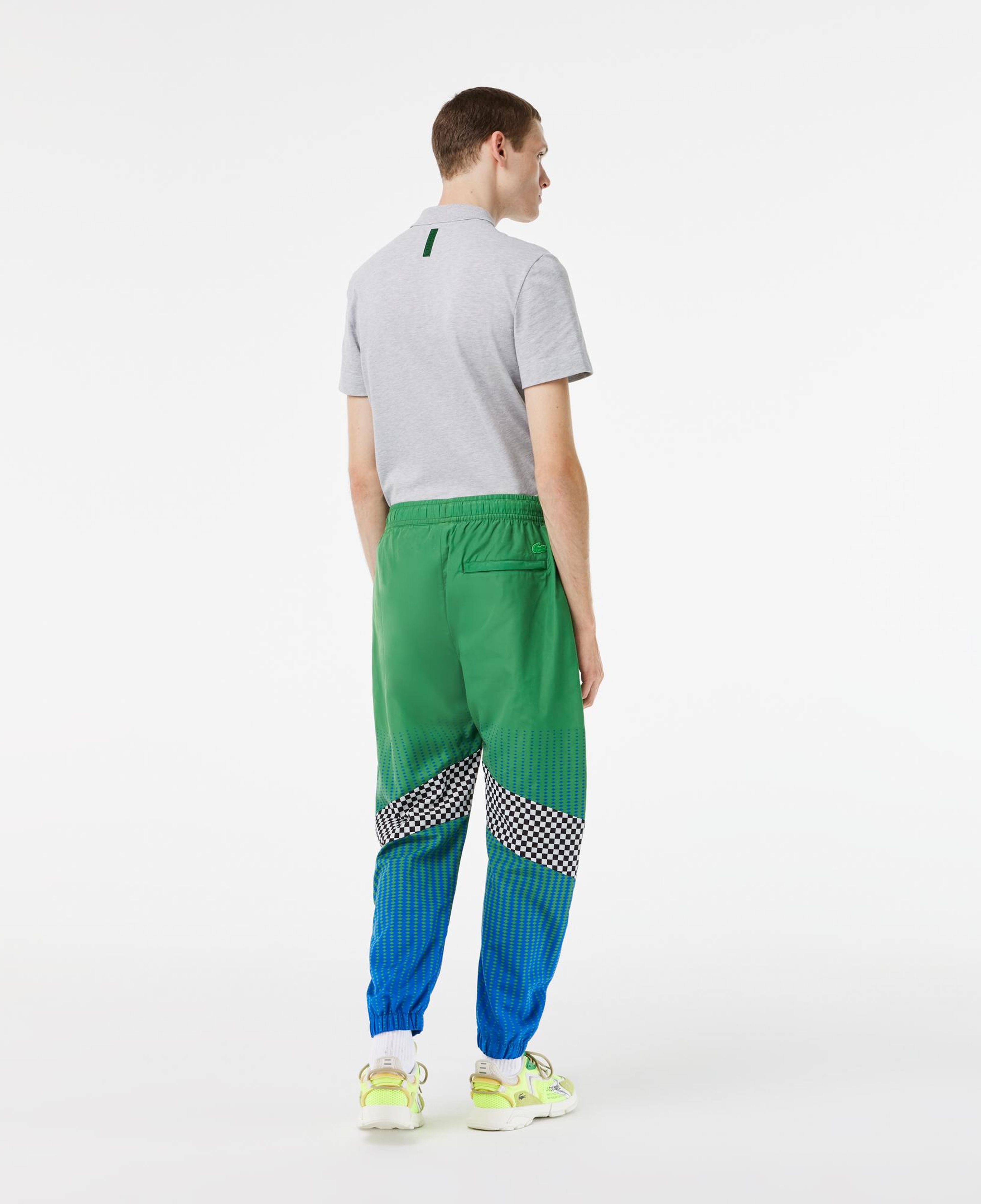 Active Erkek Tapered Fit Baskılı Yeşil Eşofman Altı