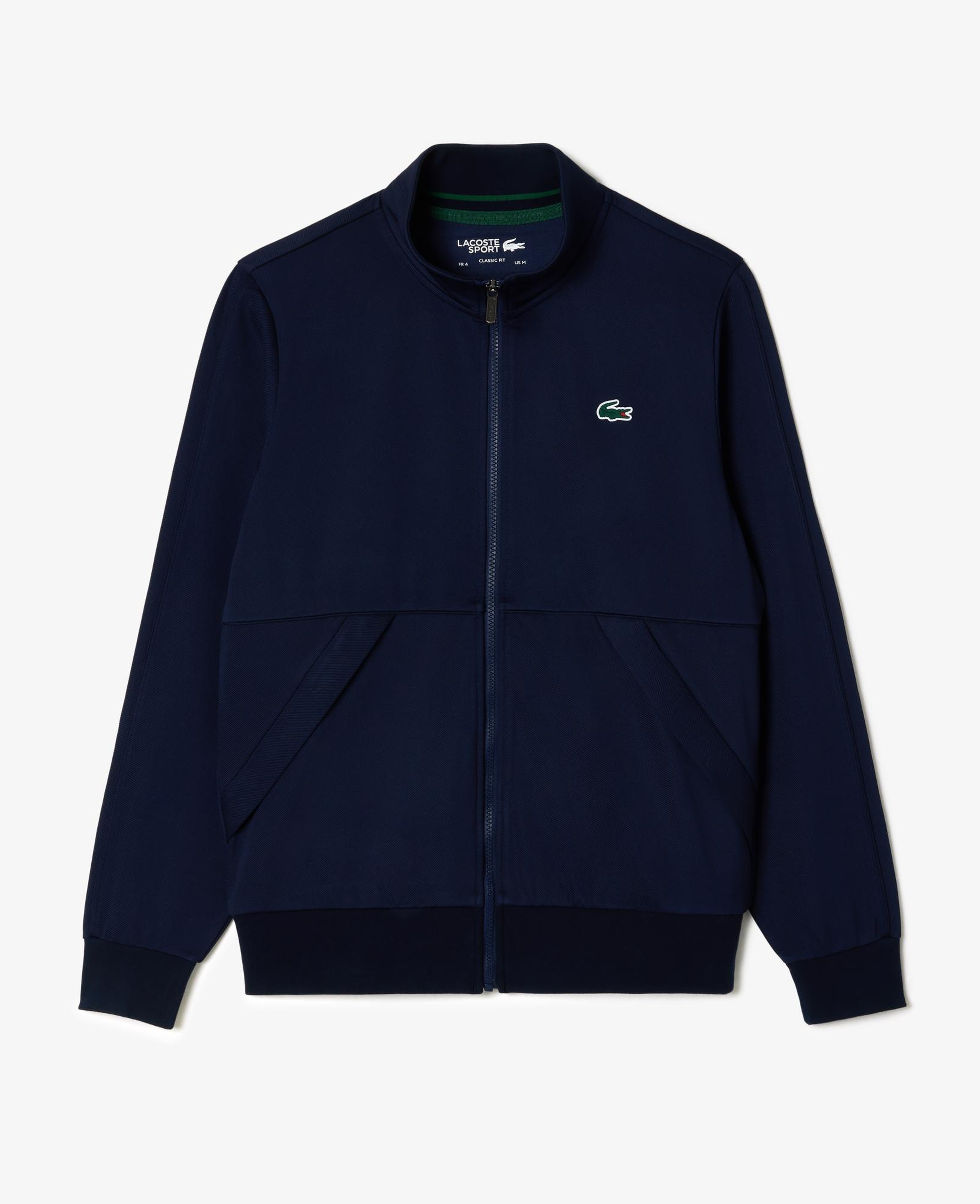 SPORT Erkek Classic Fit Fermuarlı Lacivert Sweatshirt