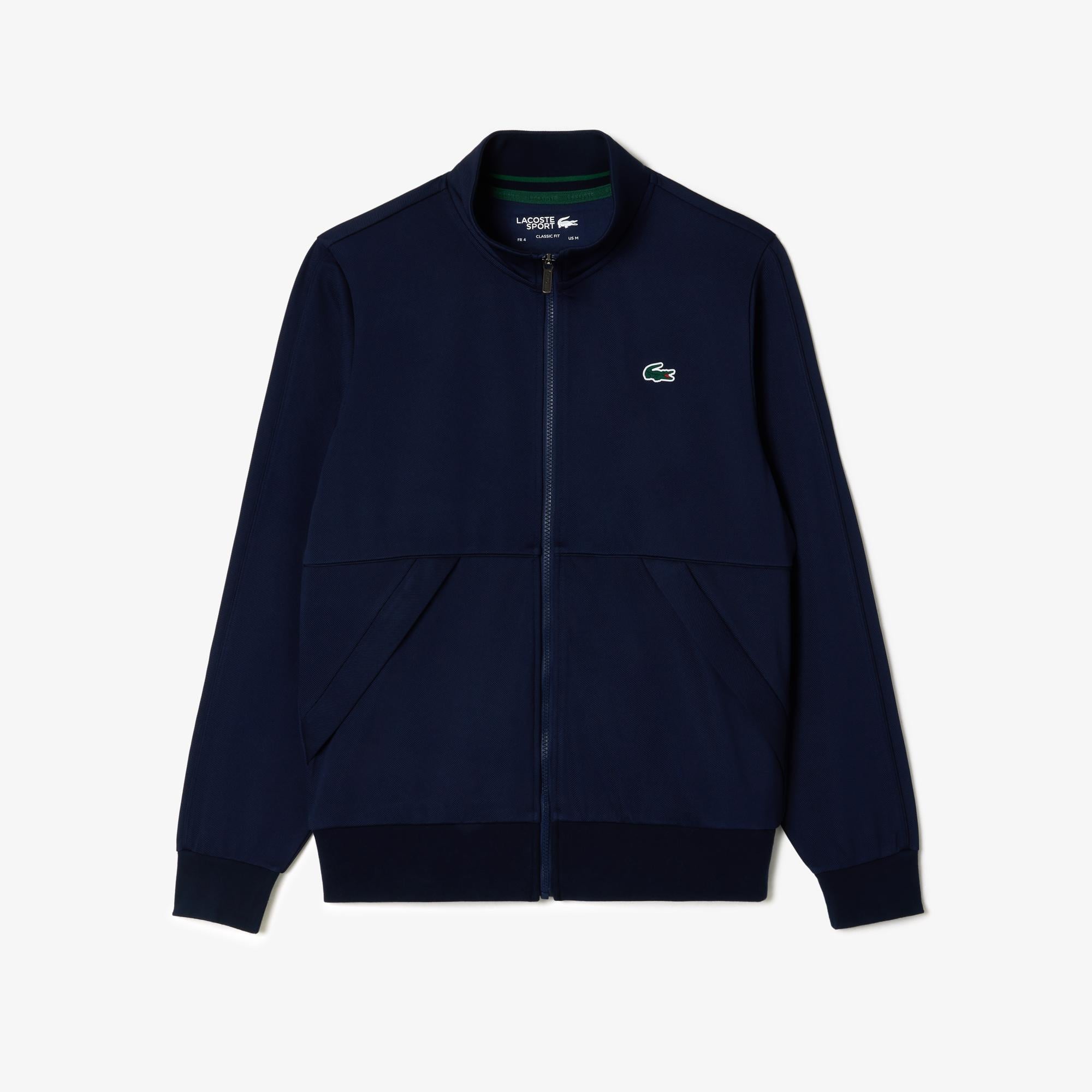SPORT Erkek Classic Fit Fermuarlı Lacivert Sweatshirt