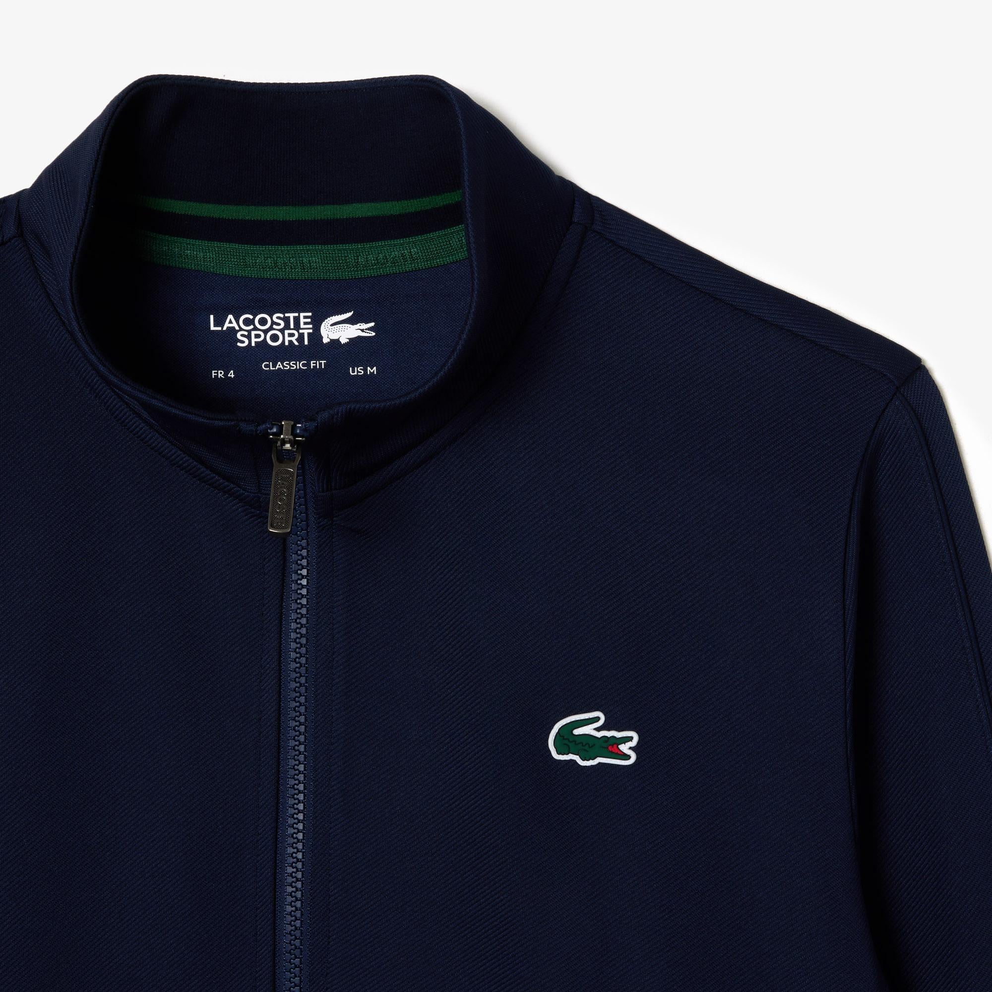SPORT Erkek Classic Fit Fermuarlı Lacivert Sweatshirt