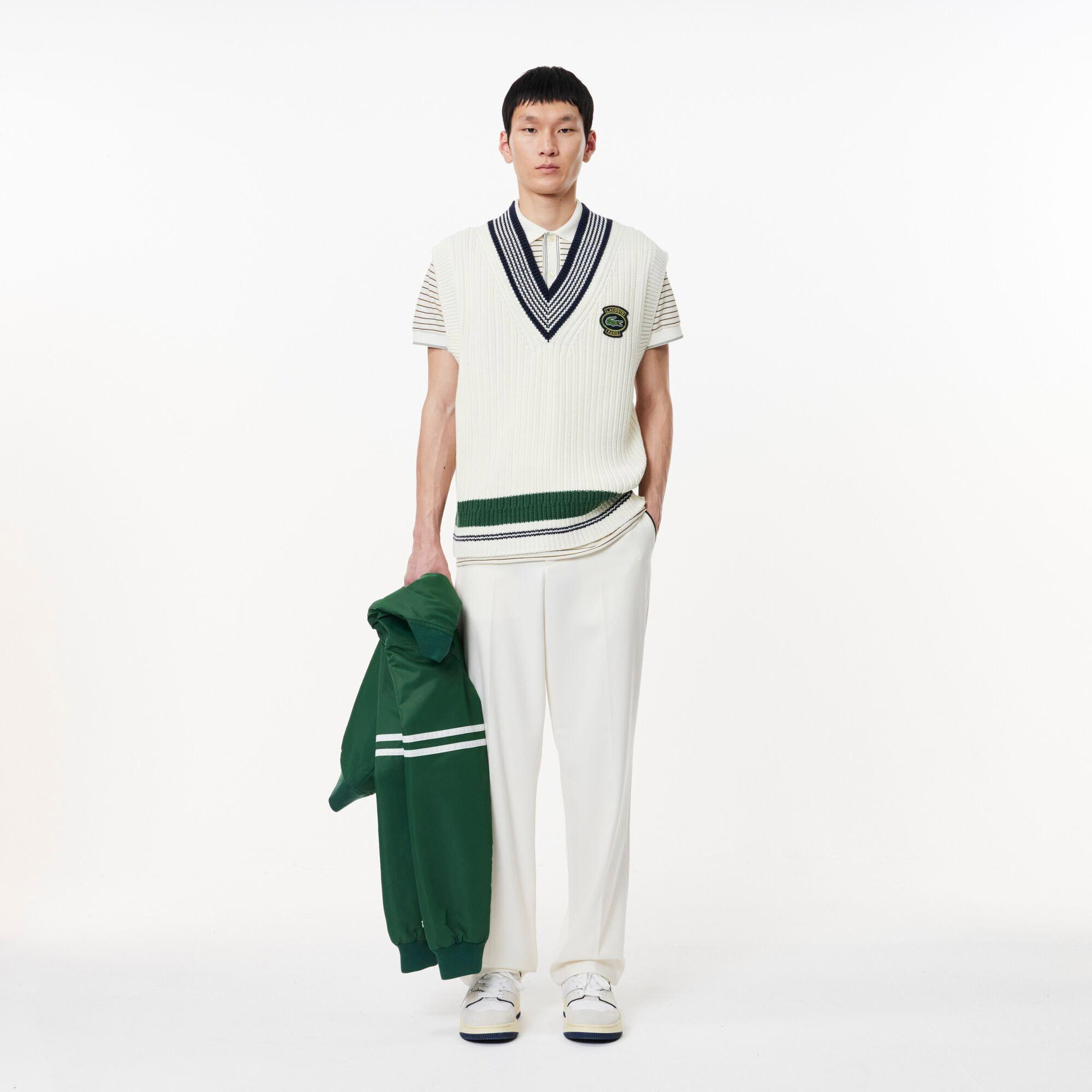 Lacoste Classic Fit Erkek Beyaz Polo