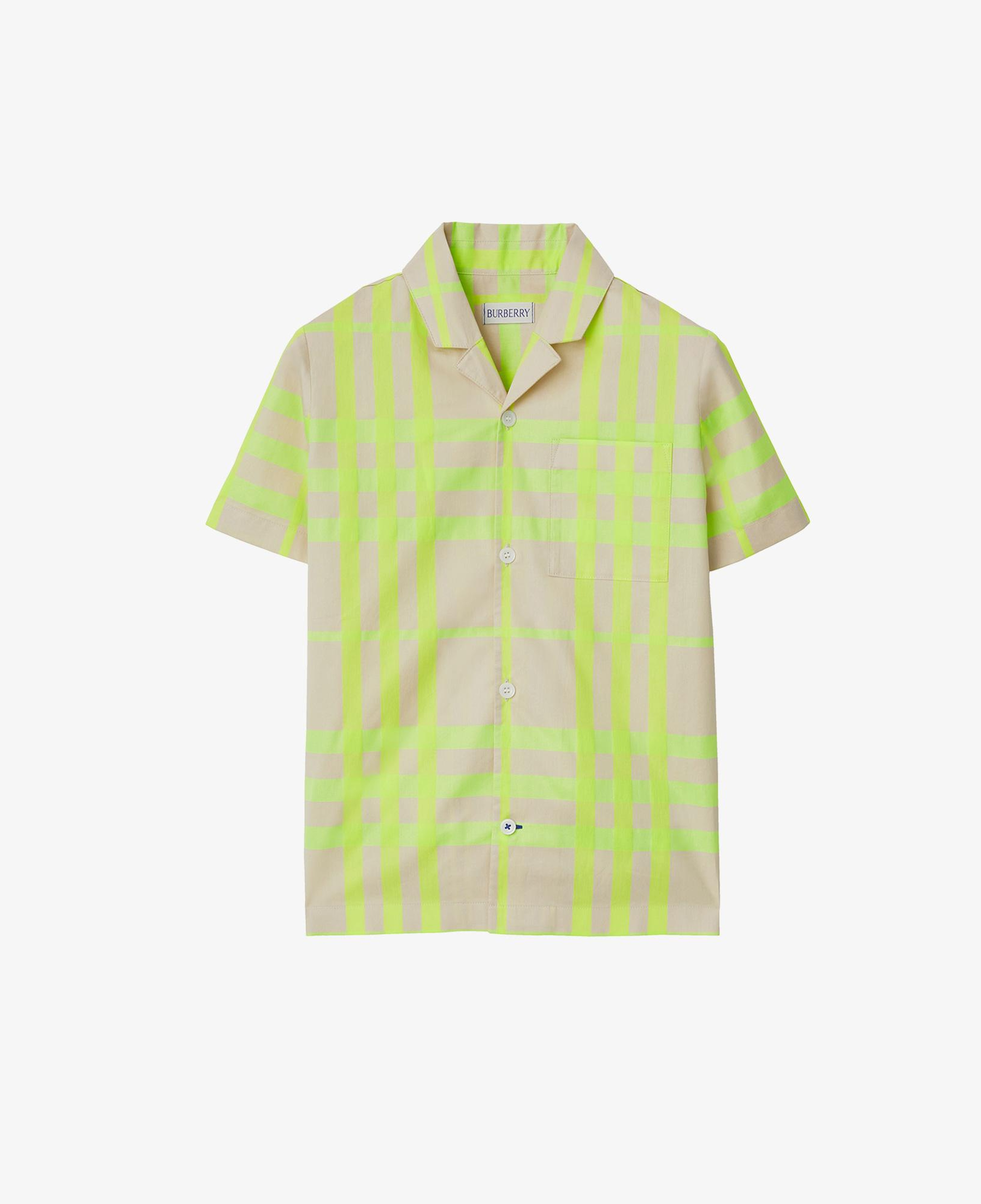 Burberry Çocuk Yeşil Gömlek