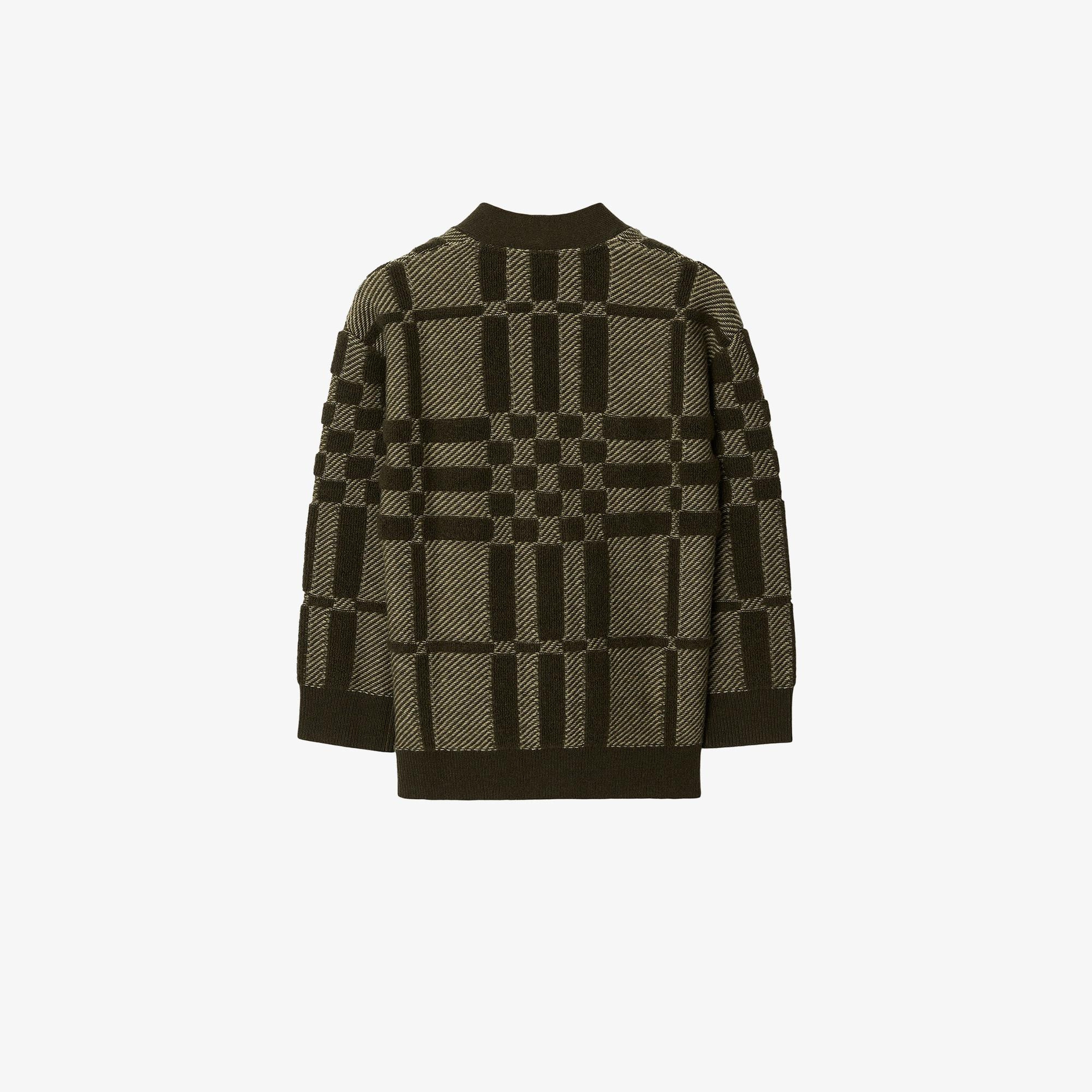 Burberry Çocuk Haki  Yün Karışımlı Hırka