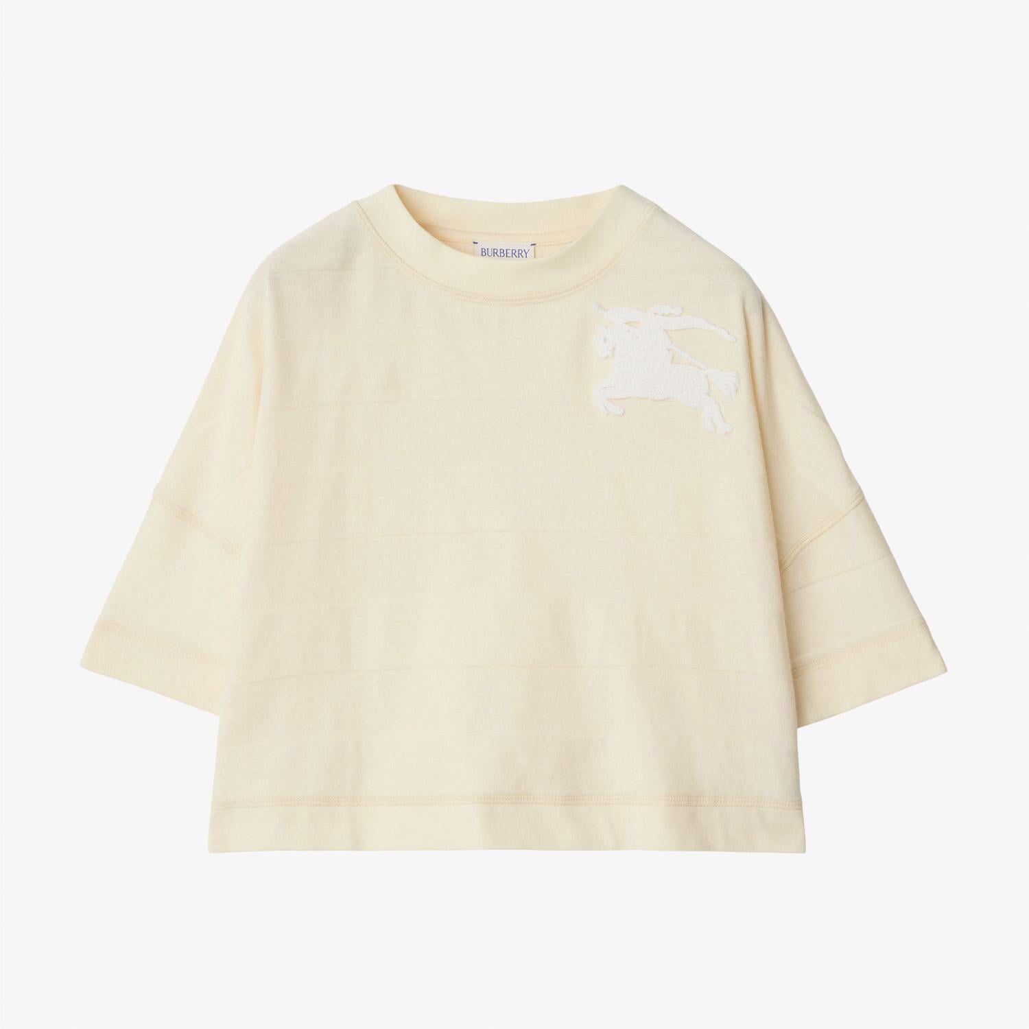 Burberry Çocuk Krem T-Shirt
