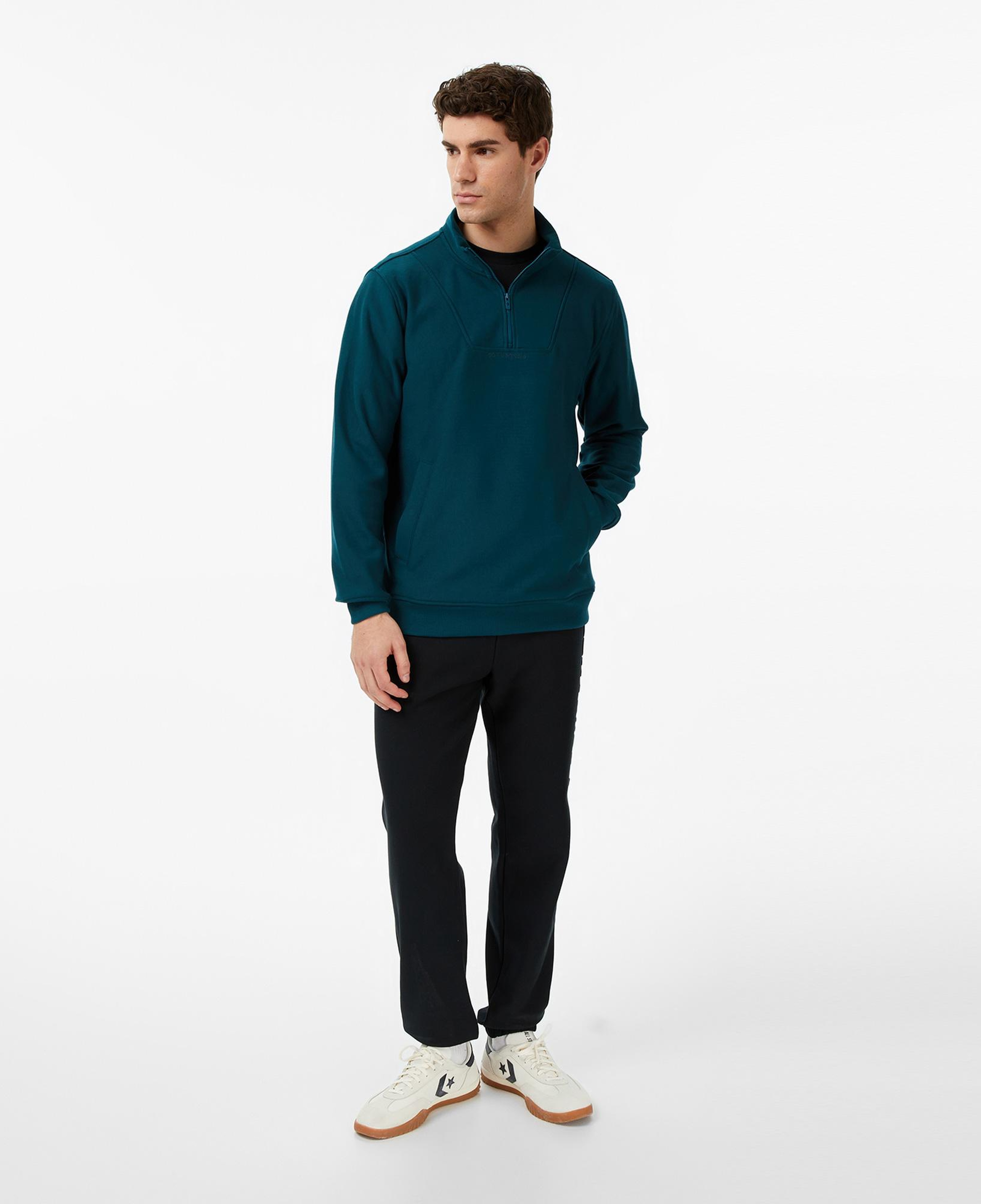 Converse Erkek Yesil Sweatshirt