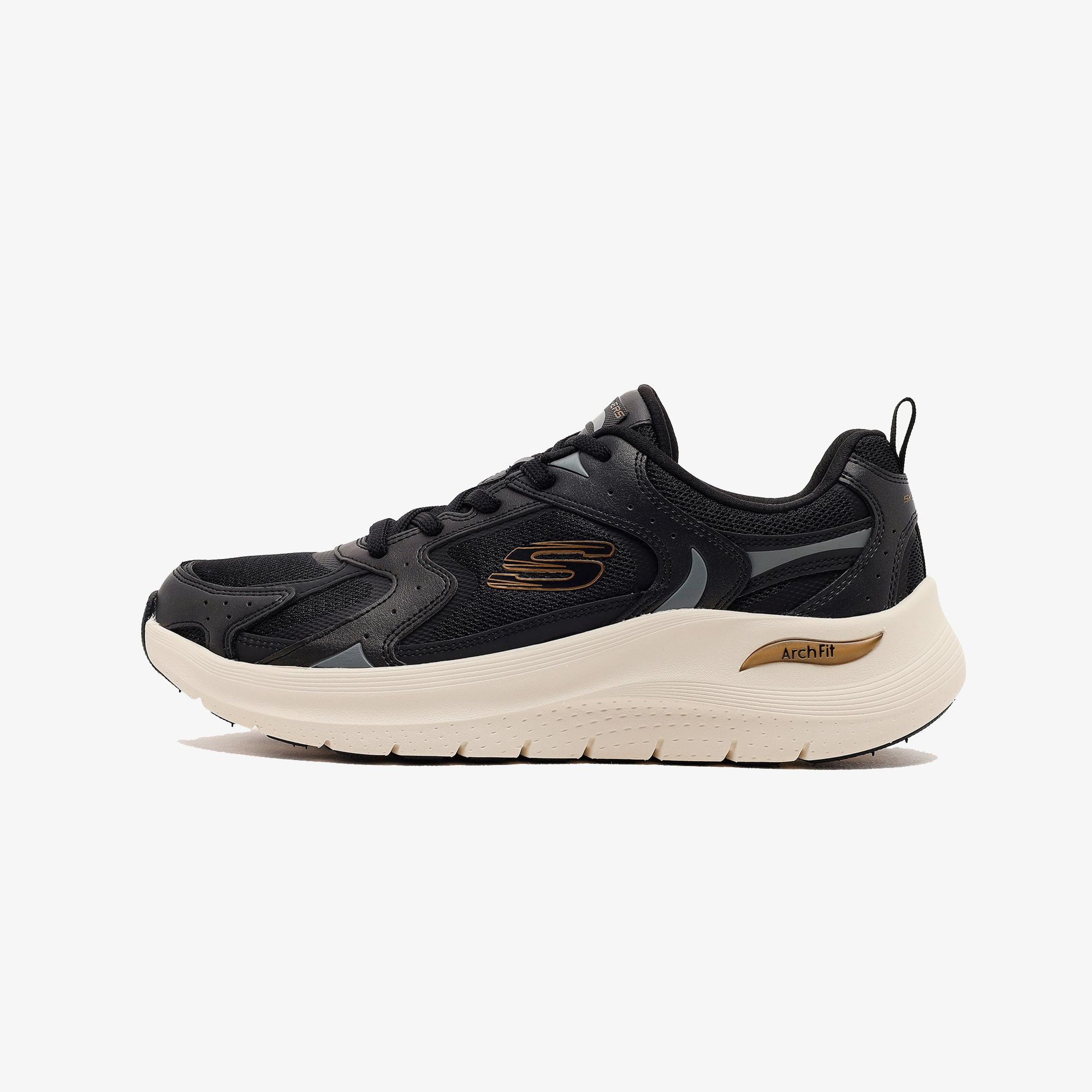 Skechers Arch Fit 2.0 Erkek Siyah Spor Ayakkabı