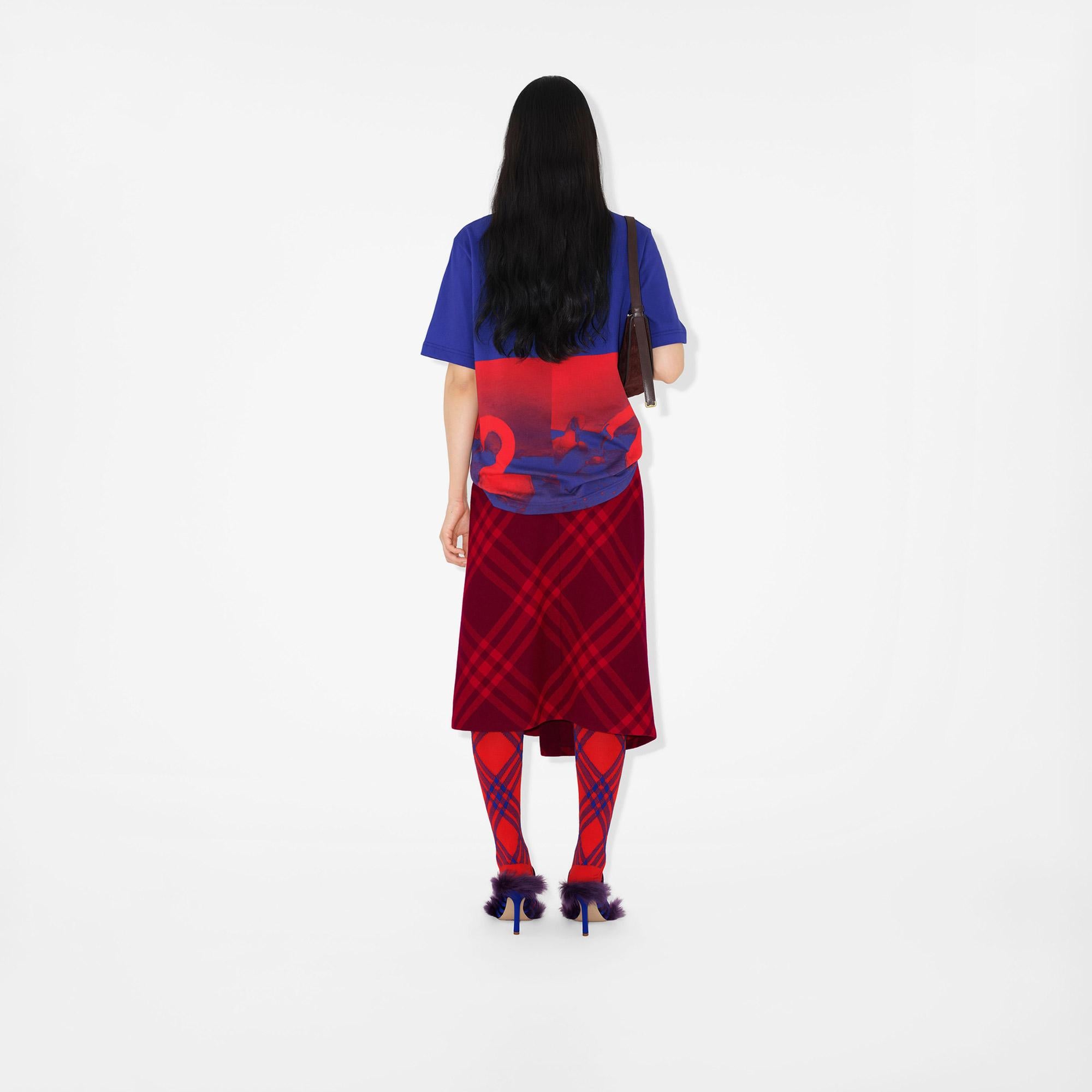 Kadın Mavi T-shirt
