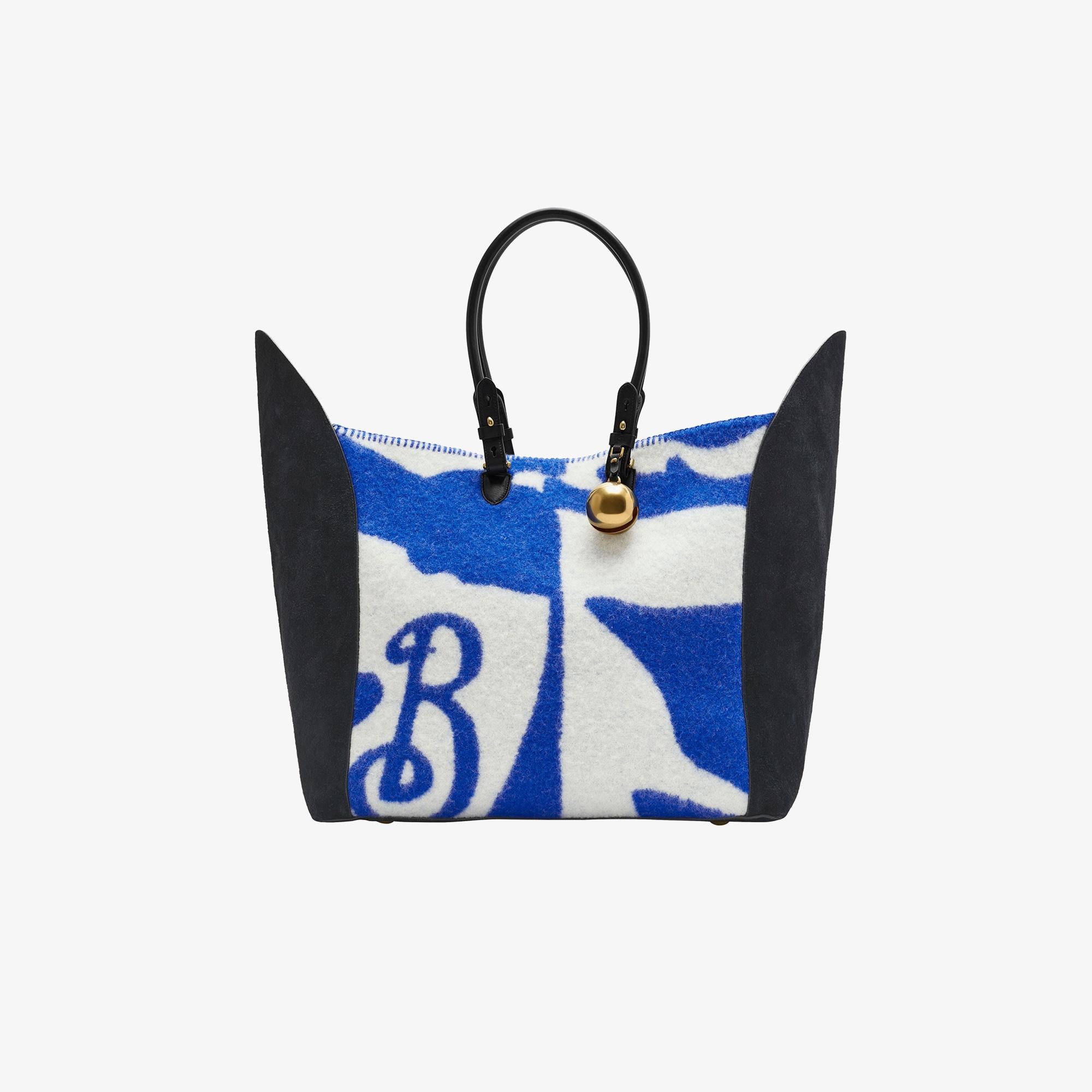 Burberry Kadın Mavi Deri Çanta