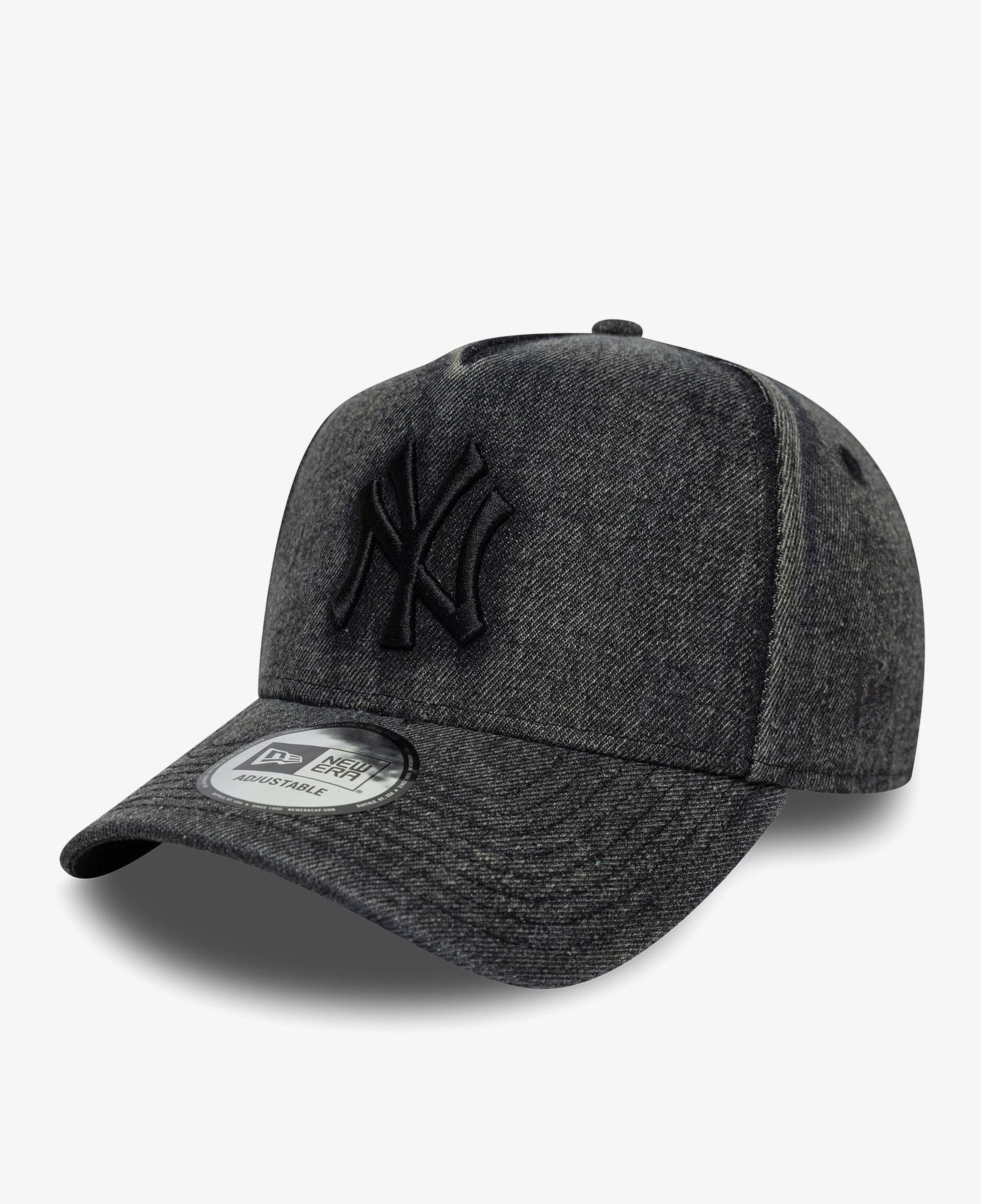New Era Wordmark Denim Eframe Neyyan   Unisex Siyah Şapka
