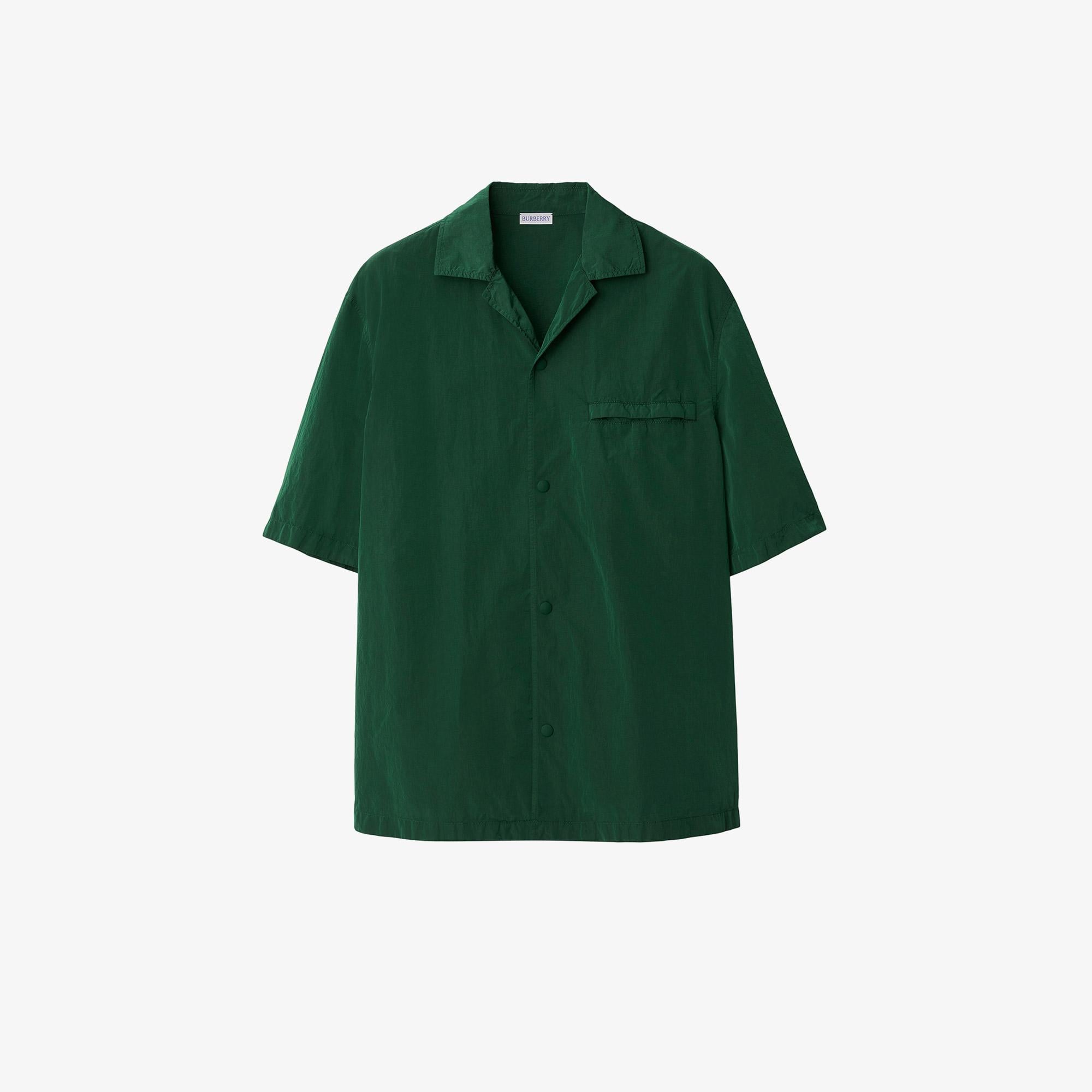 Burberry Erkek Yeşil Gömlek