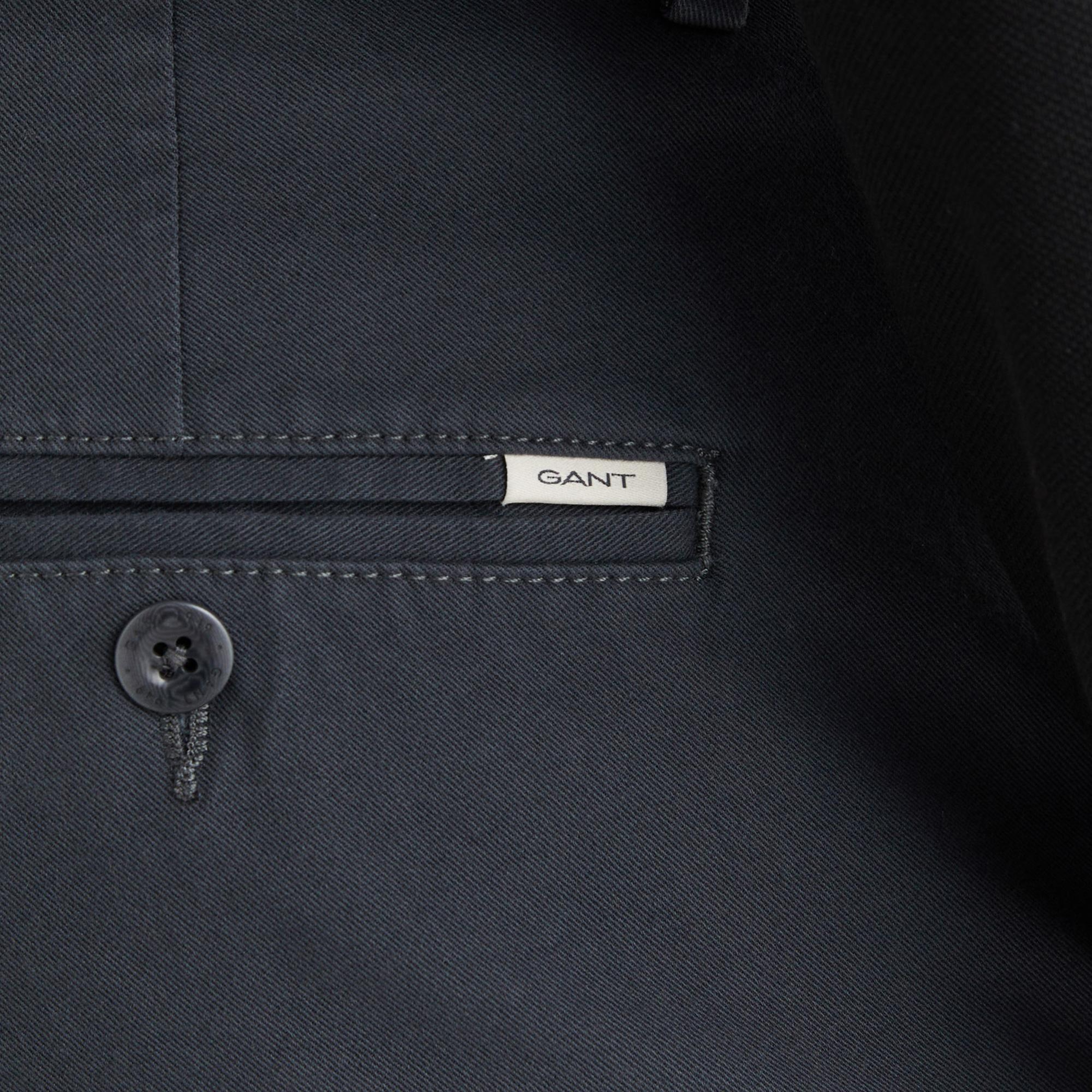 GANT Erkek Gri Slim Fit Pantolon
